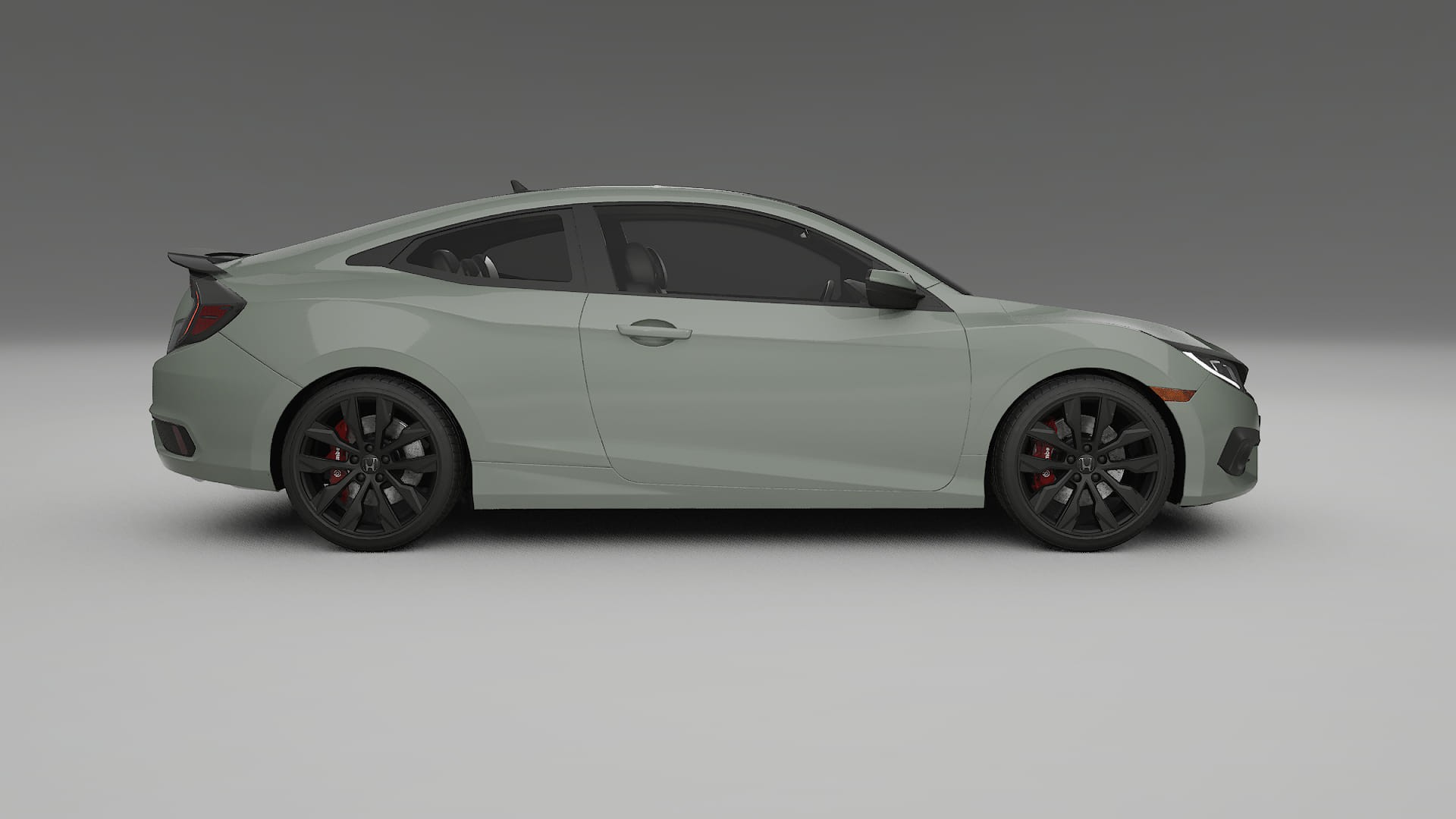 Honda Civic coupe prefacelift PPF Fólie | SLATE TPU PPF - kompletní pre-cut kit
