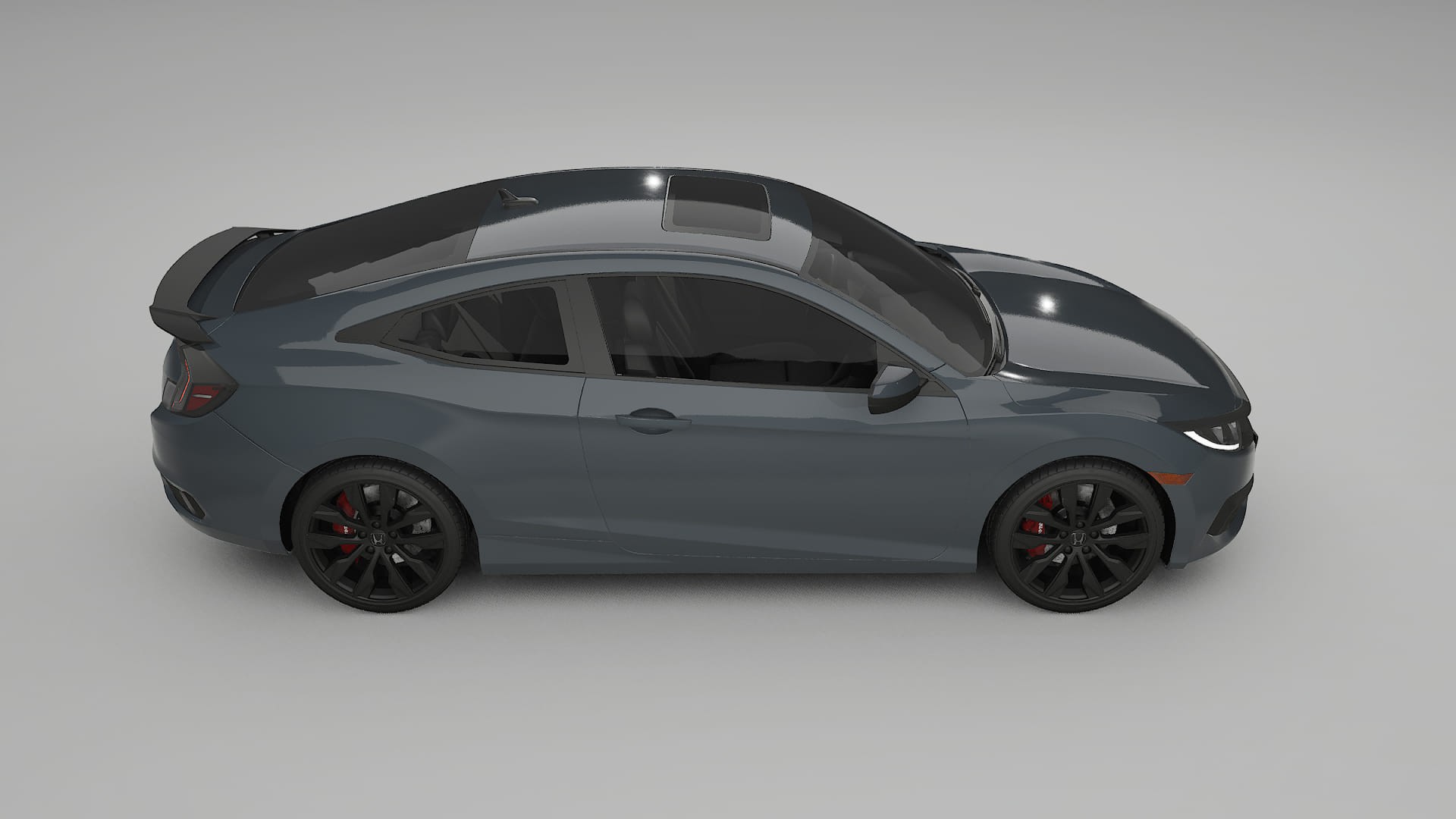 Honda Civic coupe prefacelift PPF Fólie | GRANITE TPU PPF - kompletní pre-cut kit
