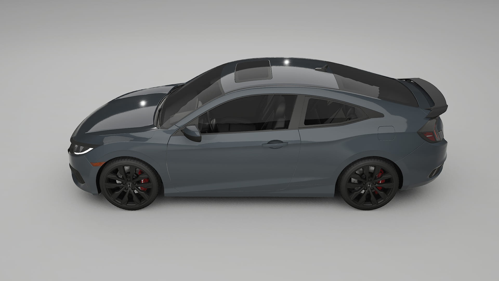 Honda Civic coupe prefacelift PPF Fólie | GRANITE TPU PPF - kompletní pre-cut kit