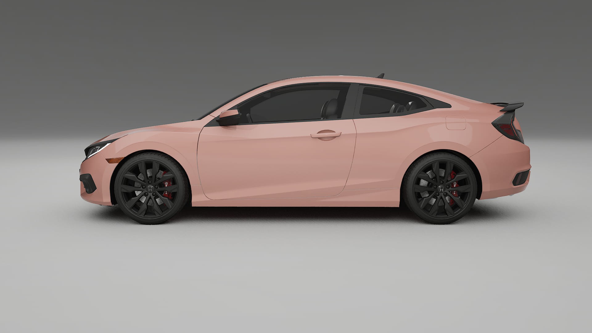 Honda Civic coupe prefacelift PPF Fólie | BLUSH TPU PPF - kompletní pre-cut kit