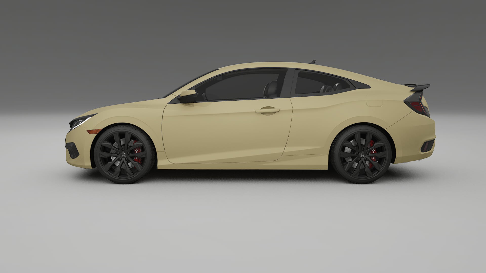 Honda Civic coupe prefacelift PPF Fólie | SAND TPU PPF - kompletní pre-cut kit