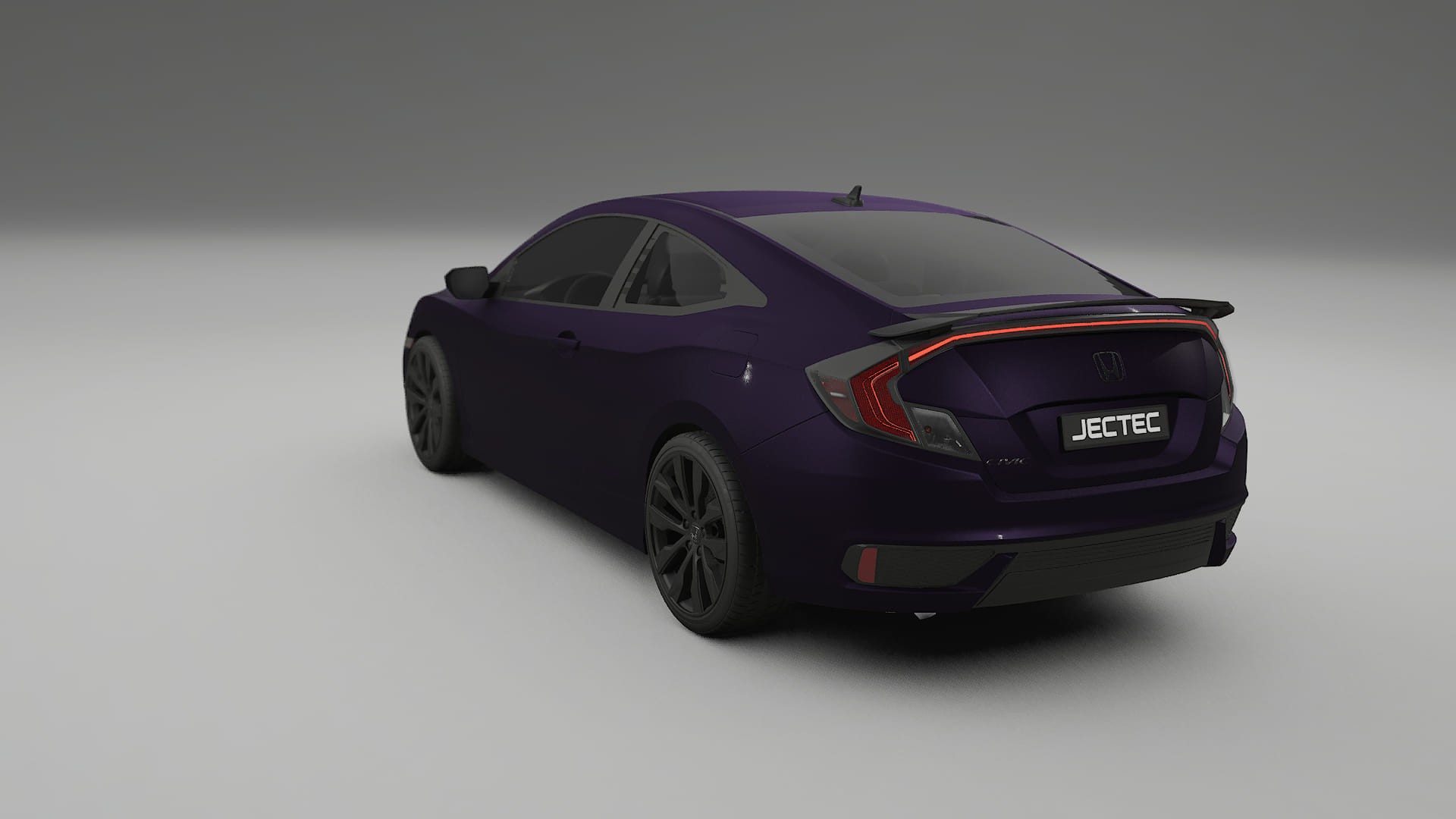 Honda Civic coupe prefacelift PPF Fólie | VIOLET TPU PPF - kompletní pre-cut kit