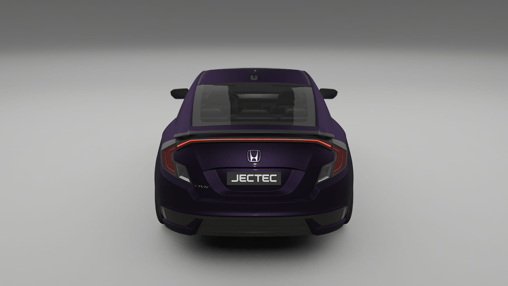 Honda Civic coupe prefacelift PPF Fólie | VIOLET TPU PPF - kompletní pre-cut kit