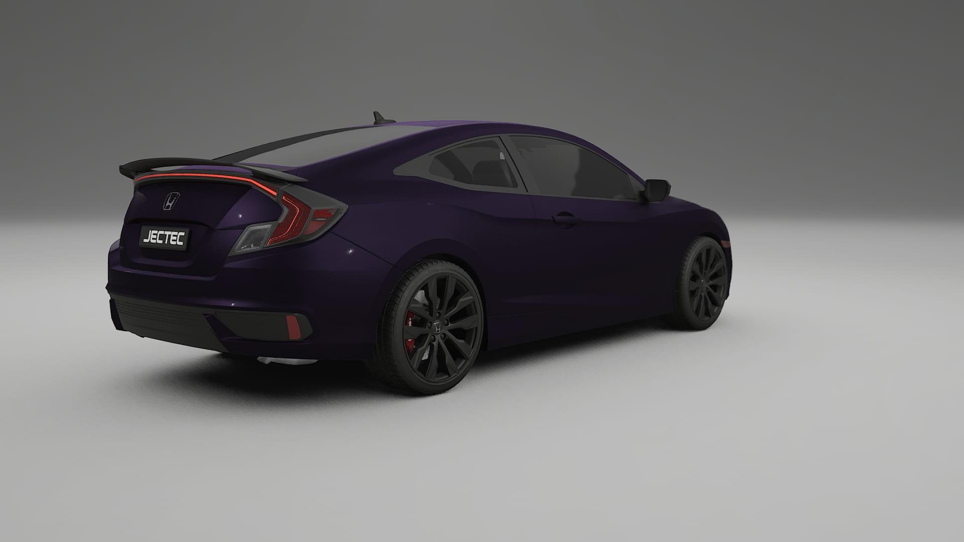 Honda Civic coupe prefacelift PPF Fólie | VIOLET TPU PPF - kompletní pre-cut kit