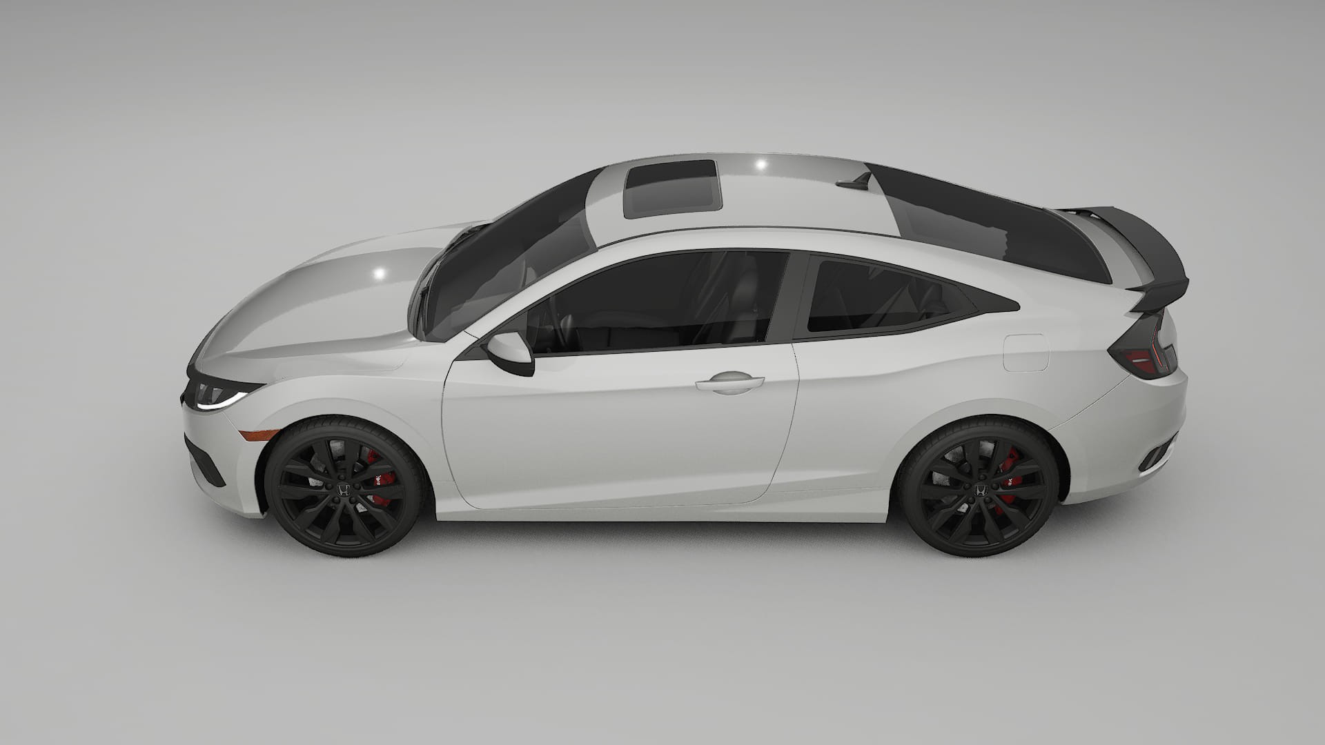 Honda Civic coupe prefacelift PPF Fólie | PEARL TPU PPF - kompletní pre-cut kit