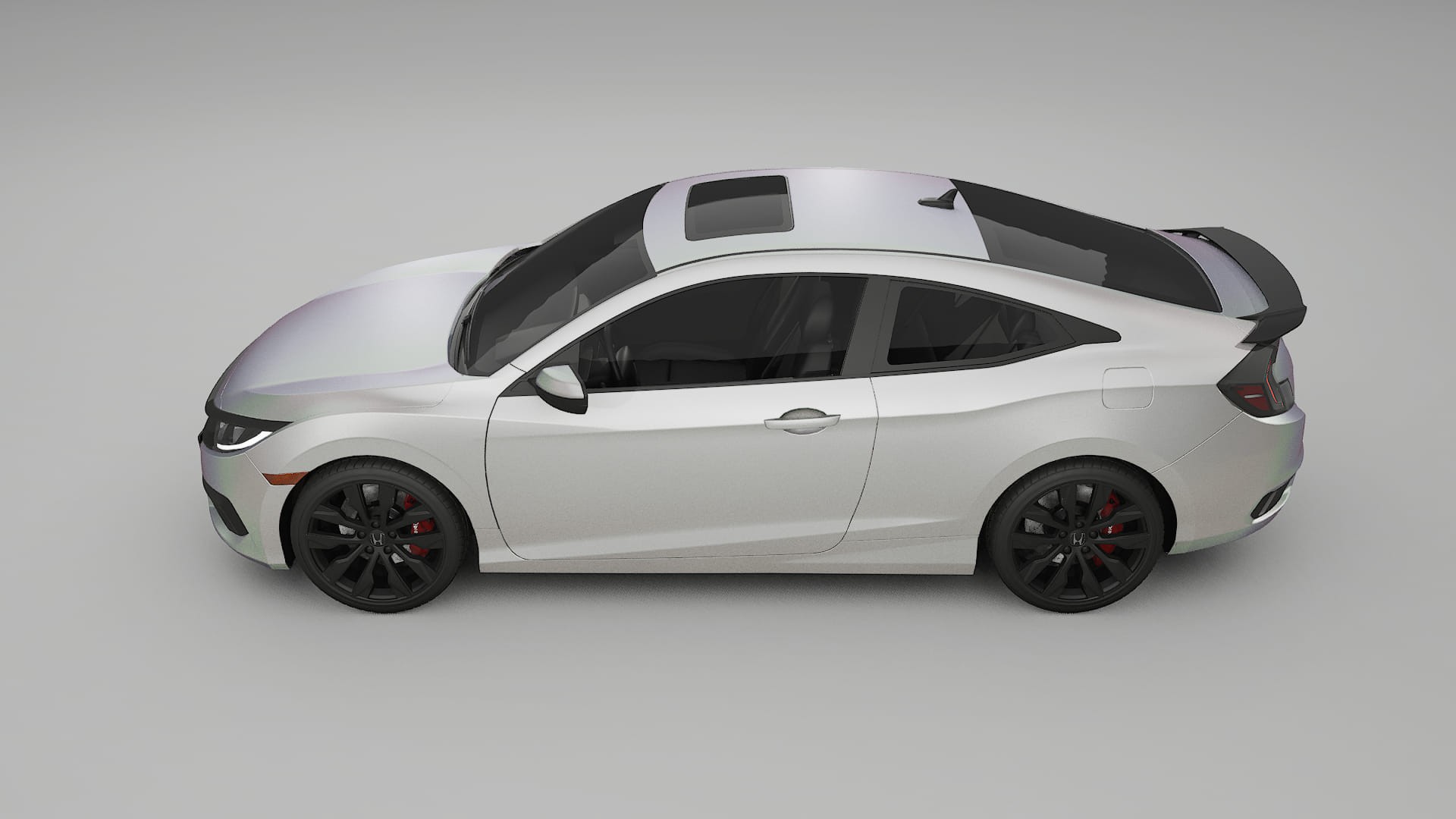 Honda Civic coupe prefacelift PPF Fólie | NEBULA TPU PPF - kompletní pre-cut kit
