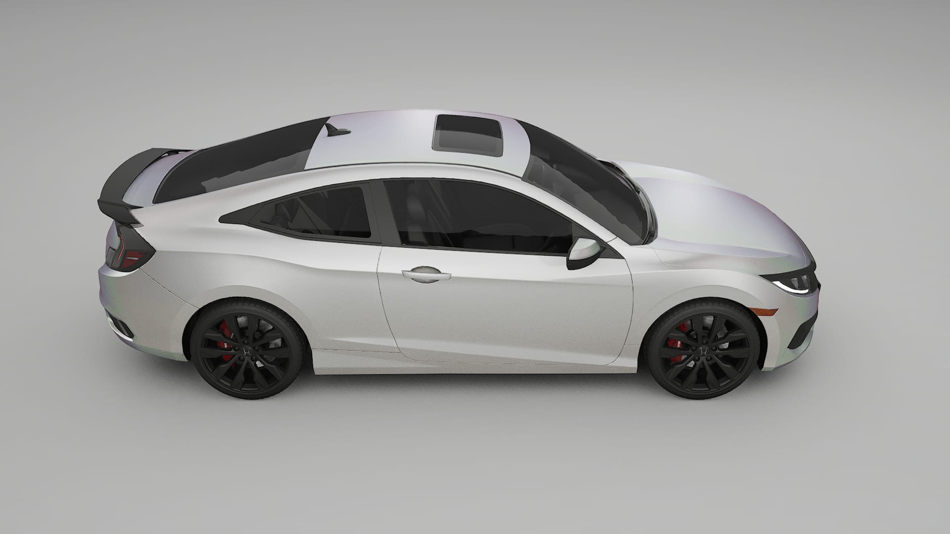 Honda Civic coupe prefacelift PPF Fólie | NEBULA TPU PPF - kompletní pre-cut kit