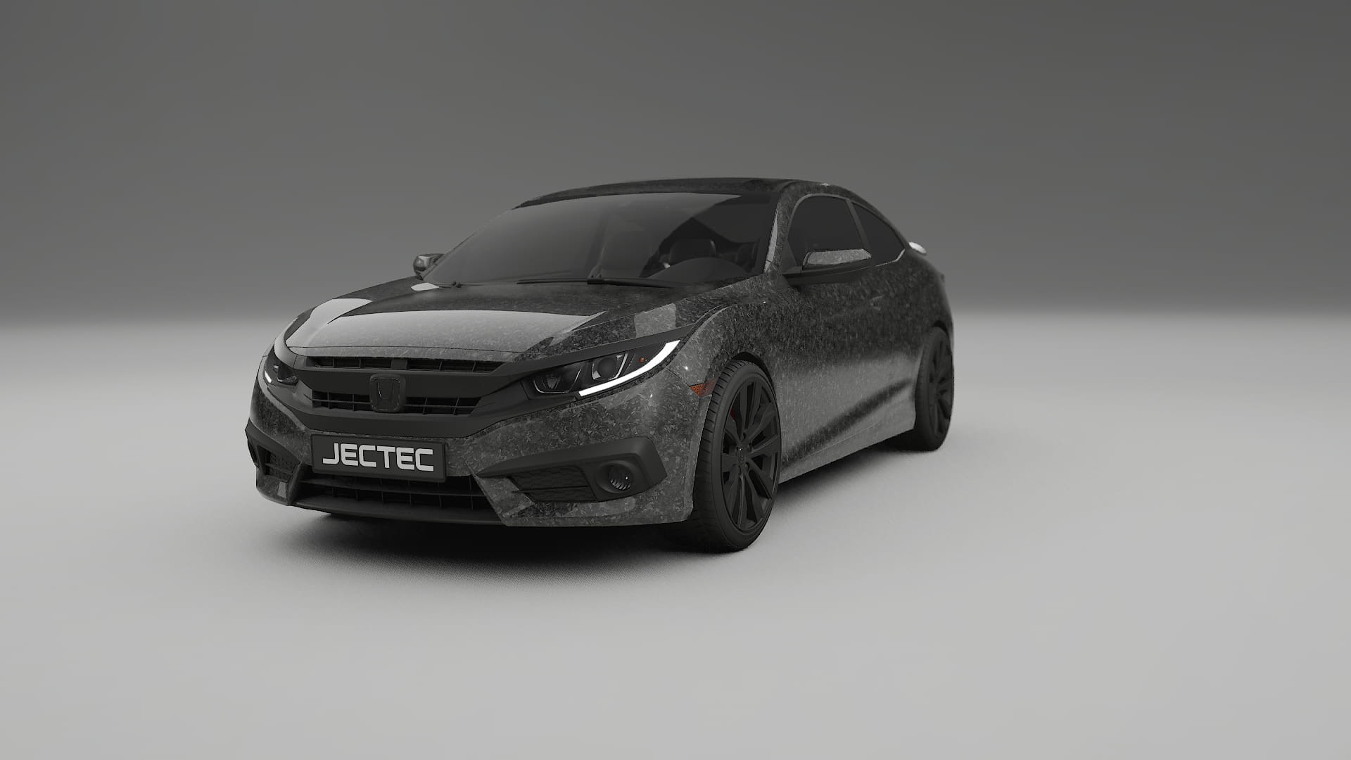 Honda Civic coupe prefacelift PPF Fólie | FORGED S TPU PPF - kompletní pre-cut kit
