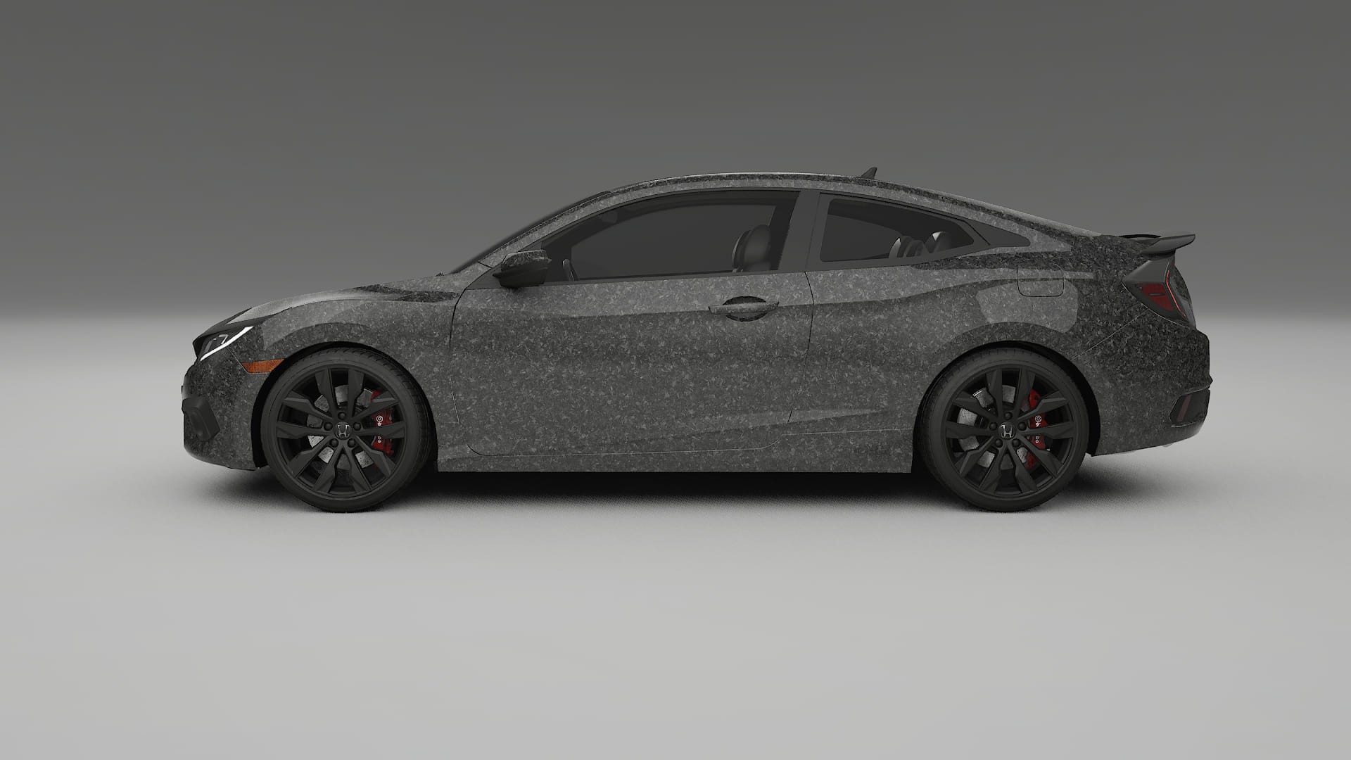 Honda Civic coupe prefacelift PPF Fólie | FORGED S TPU PPF - kompletní pre-cut kit