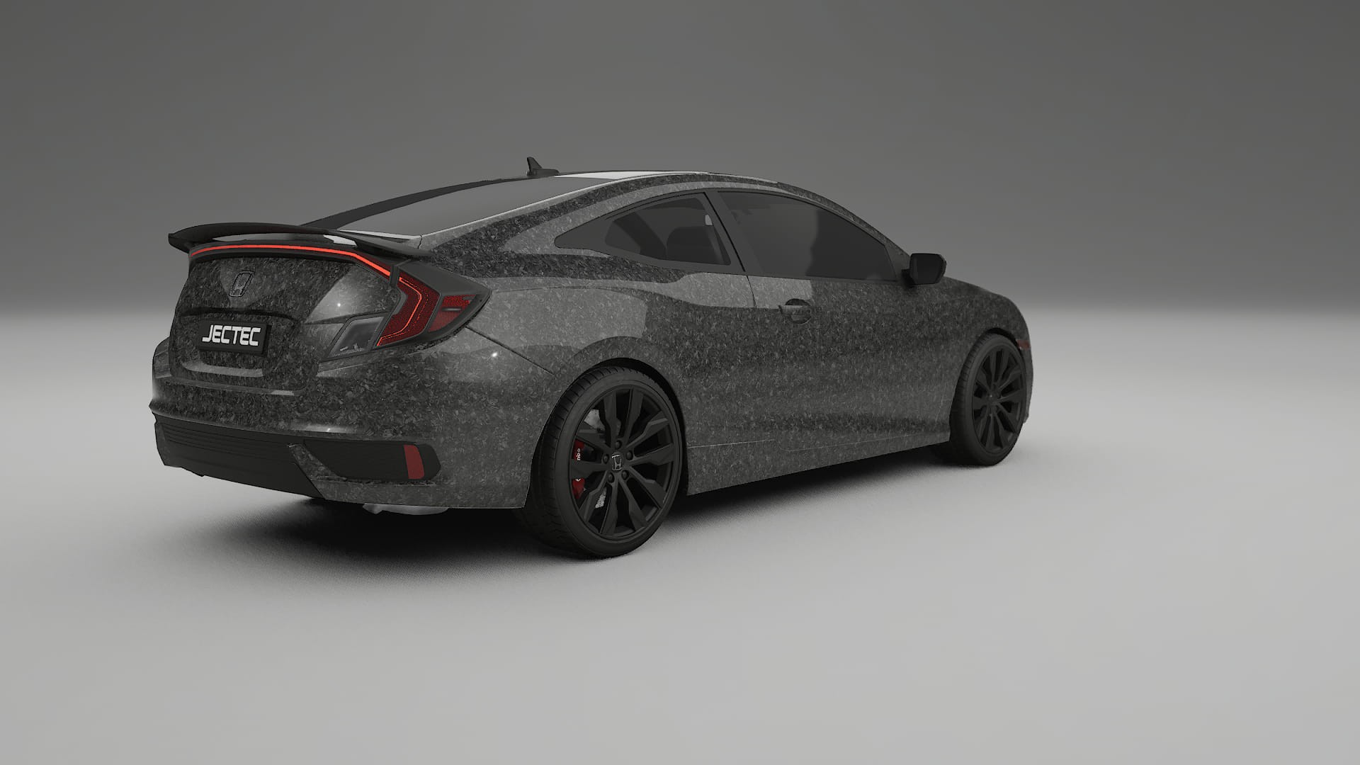Honda Civic coupe prefacelift PPF Fólie | FORGED S TPU PPF - kompletní pre-cut kit