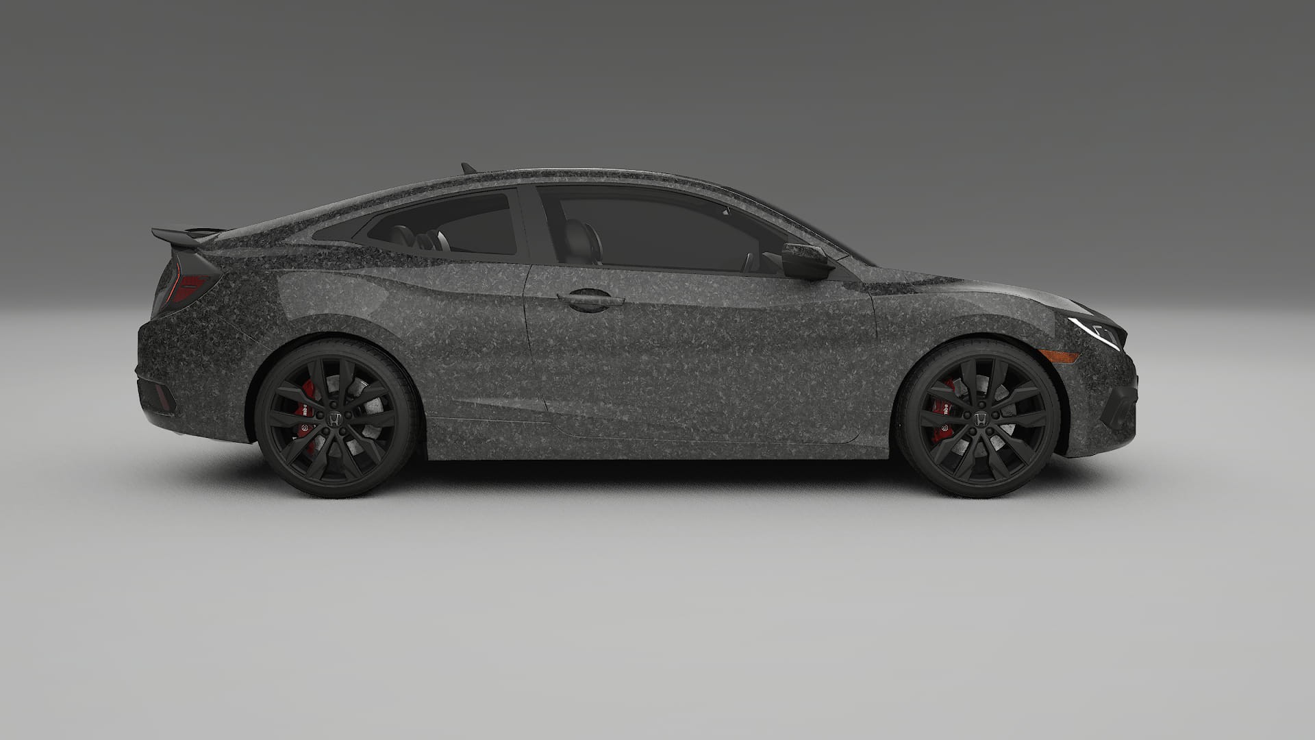 Honda Civic coupe prefacelift PPF Fólie | FORGED S TPU PPF - kompletní pre-cut kit