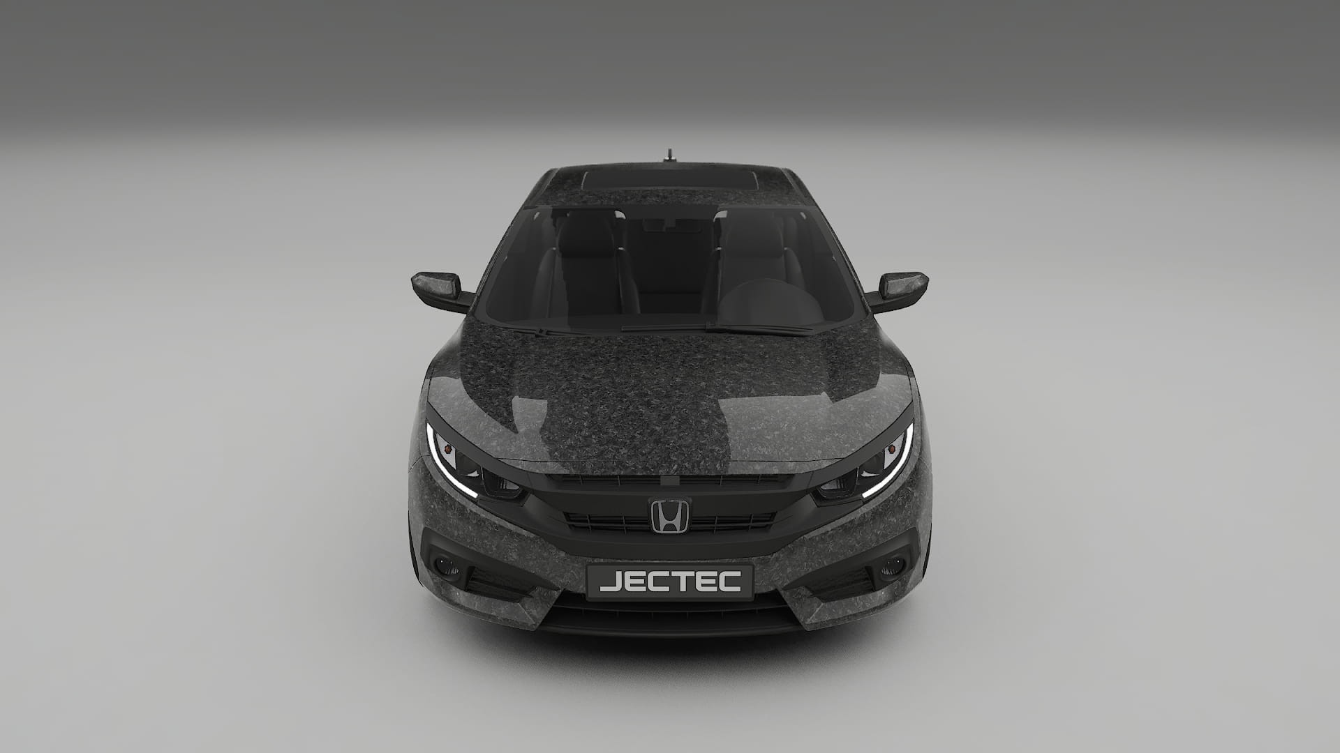 Honda Civic coupe prefacelift PPF Fólie | FORGED S TPU PPF - kompletní pre-cut kit