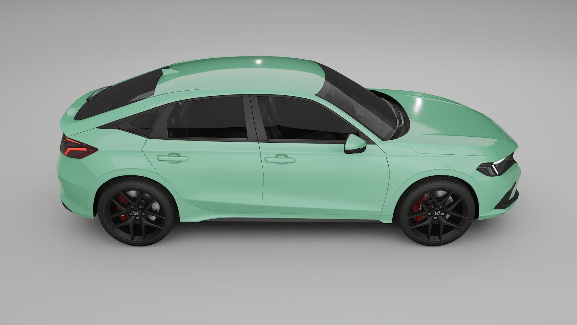 Honda Civic hatchback PPF Fólie | DUSTY TPU PPF - kompletní pre-cut kit