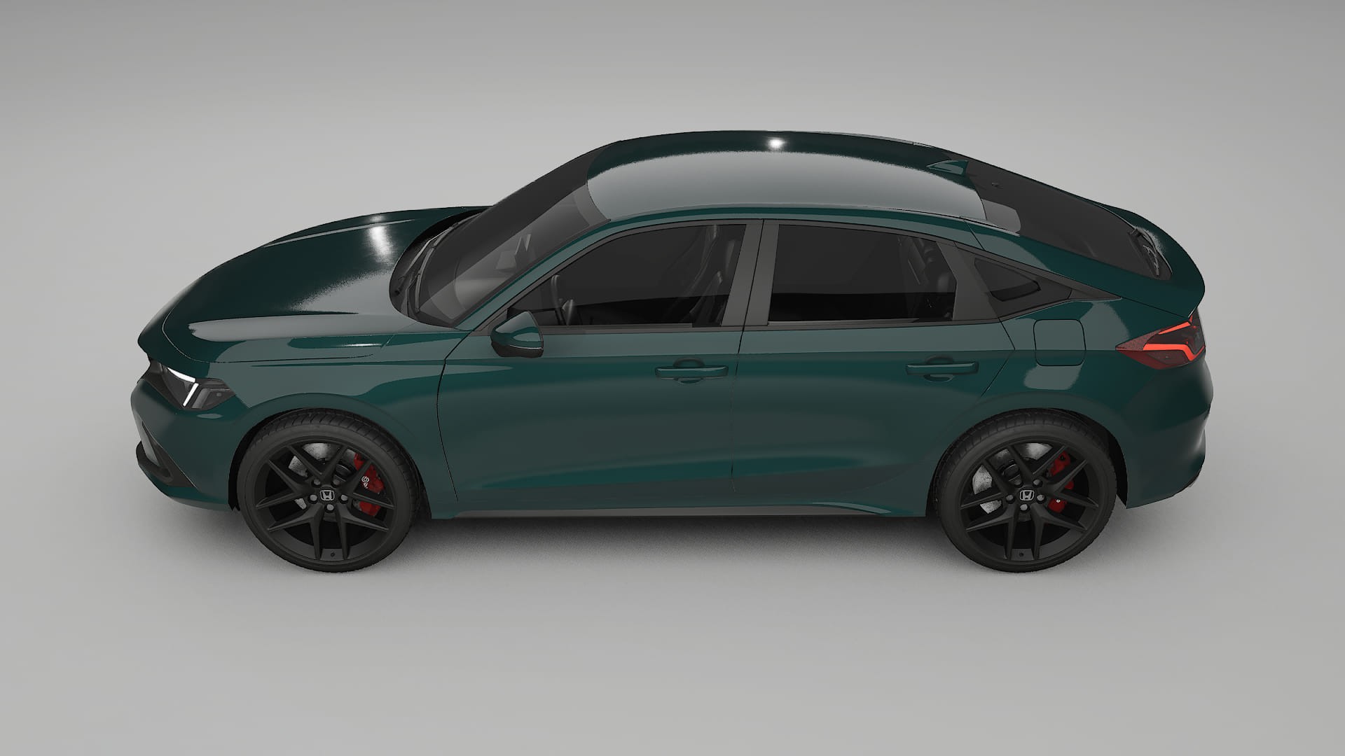 Honda Civic hatchback PPF Fólie | INFERNO TPU PPF - kompletní pre-cut kit