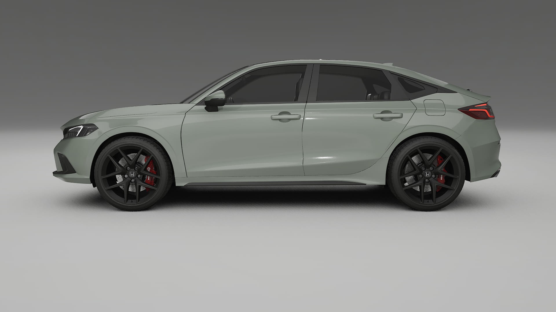 Honda Civic hatchback PPF Fólie | SLATE TPU PPF - kompletní pre-cut kit