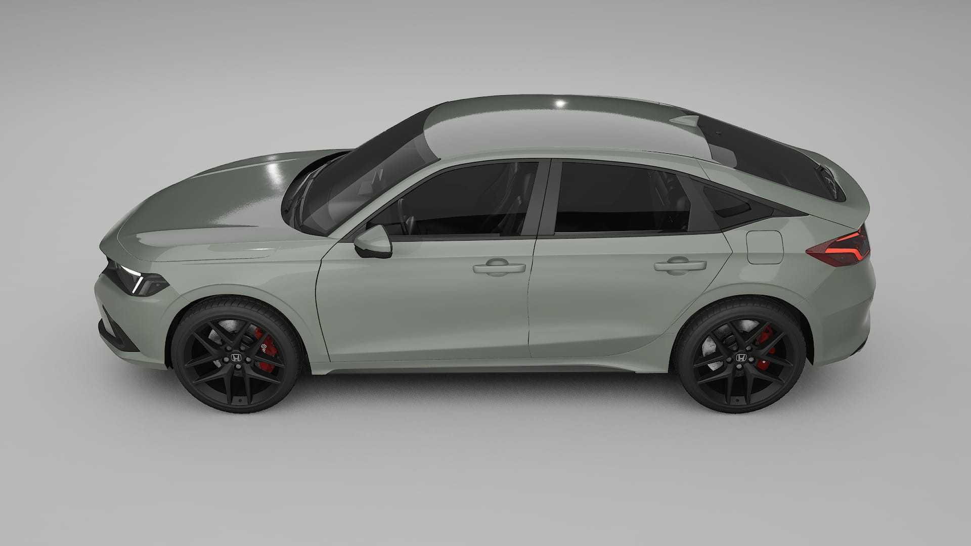 Honda Civic hatchback PPF Fólie | SLATE TPU PPF - kompletní pre-cut kit