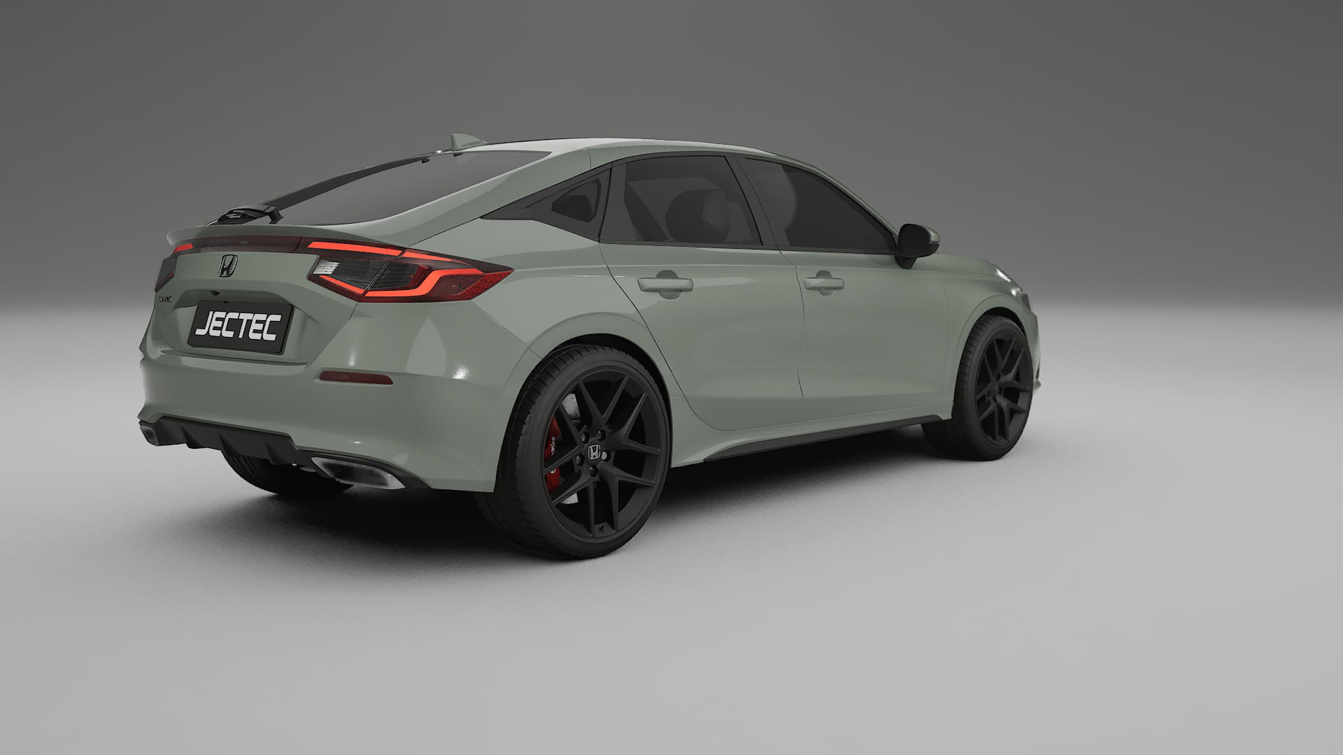Honda Civic hatchback PPF Fólie | SLATE TPU PPF - kompletní pre-cut kit