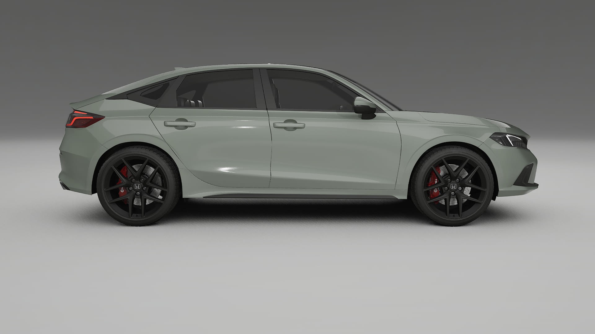 Honda Civic hatchback PPF Fólie | SLATE TPU PPF - kompletní pre-cut kit