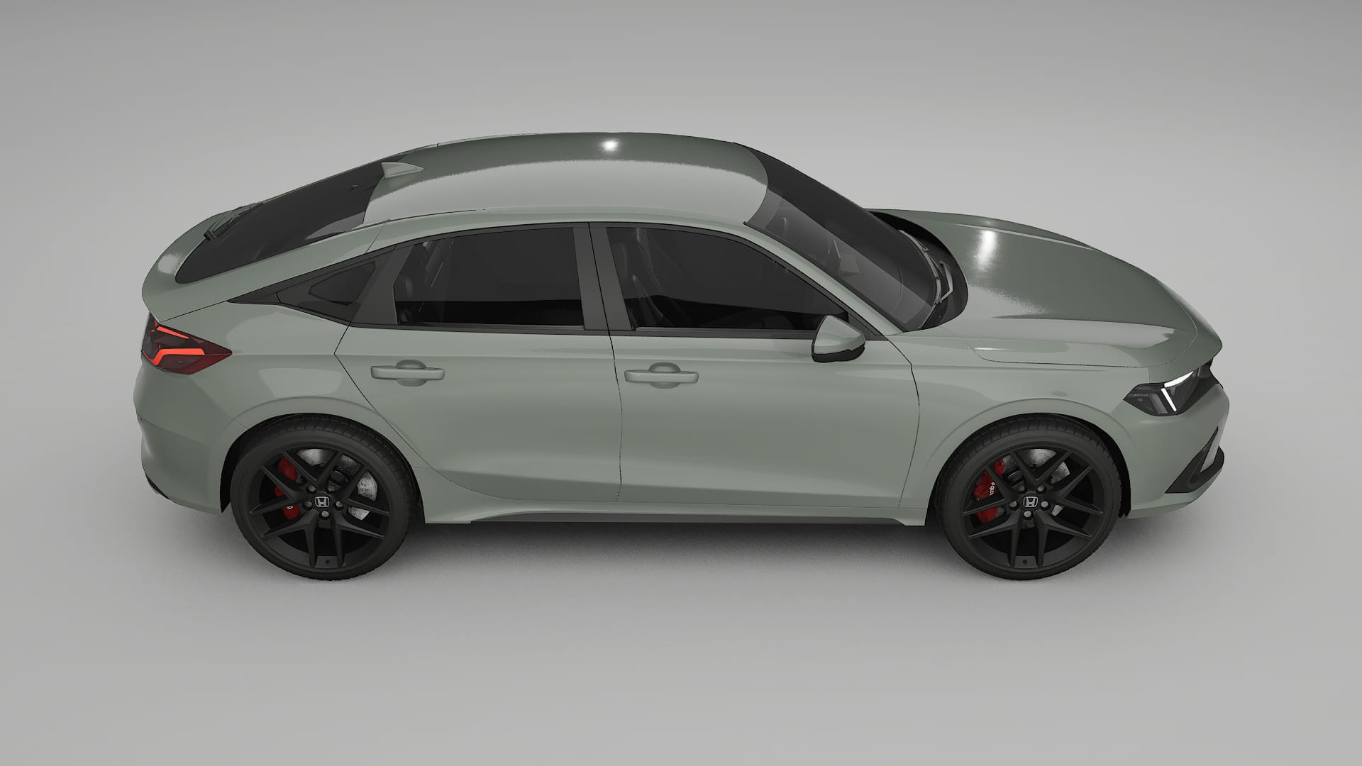 Honda Civic hatchback PPF Fólie | SLATE TPU PPF - kompletní pre-cut kit