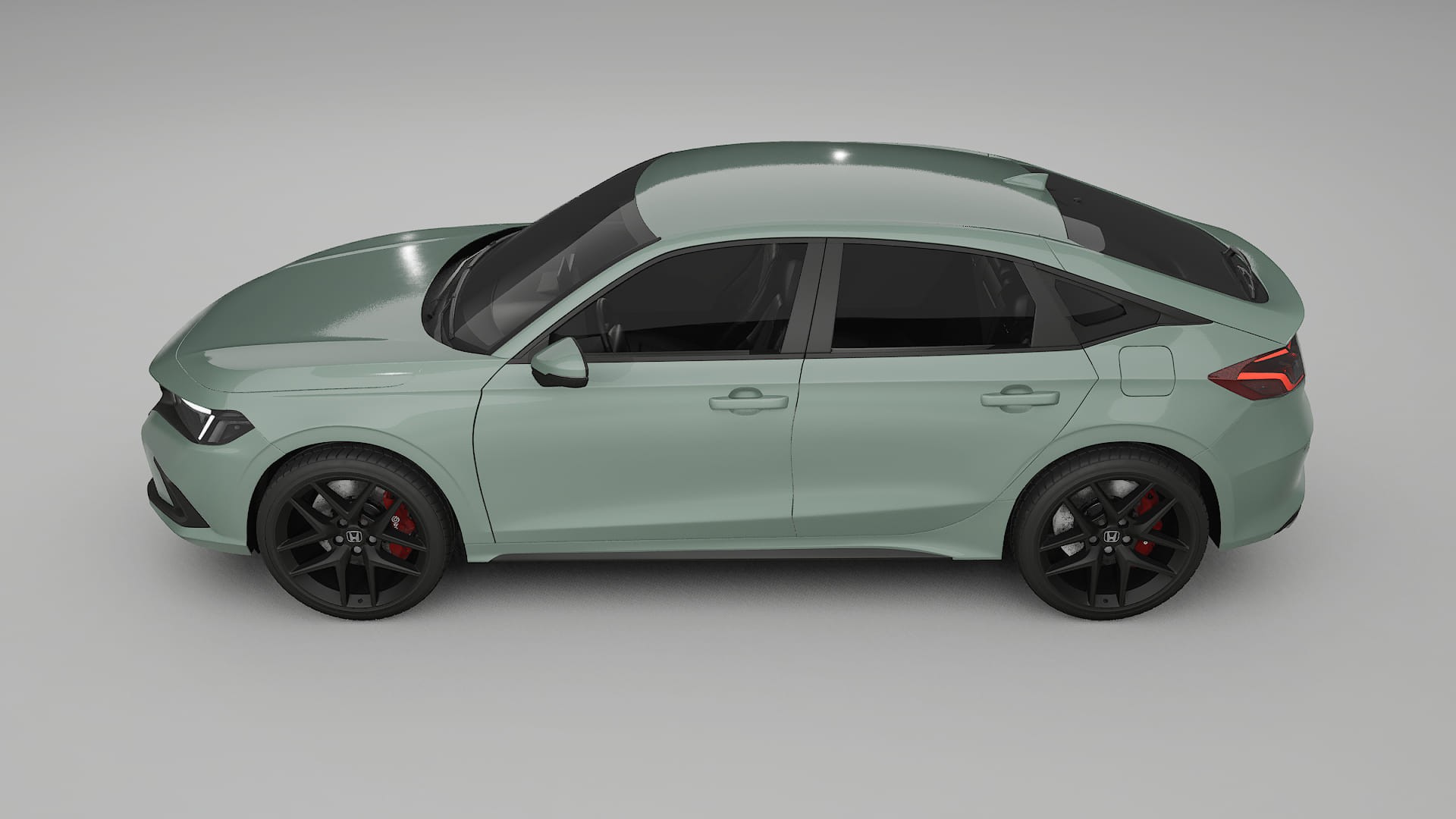 Honda Civic hatchback PPF Fólie | CINDER TPU PPF - kompletní pre-cut kit