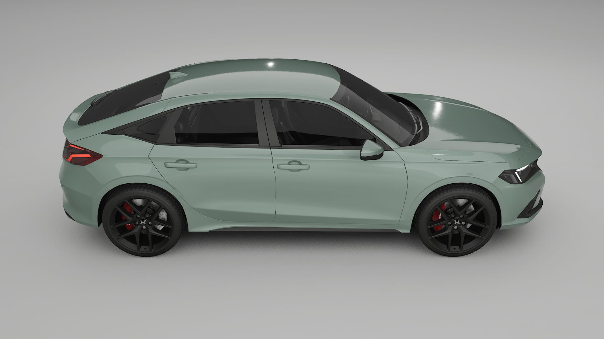 Honda Civic hatchback PPF Fólie | CINDER TPU PPF - kompletní pre-cut kit