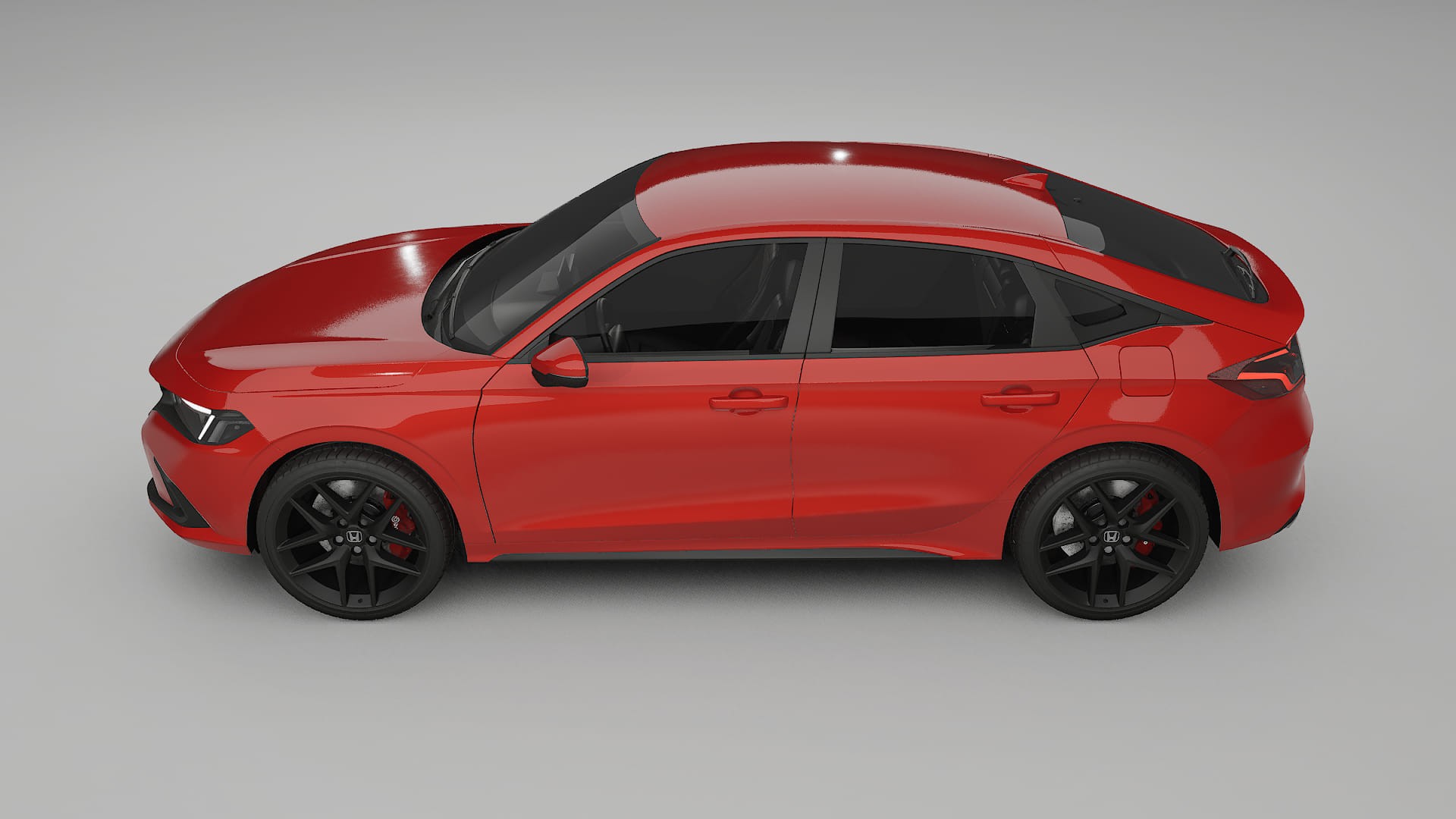 Honda Civic hatchback PPF Fólie | BLAZE TPU PPF - kompletní pre-cut kit