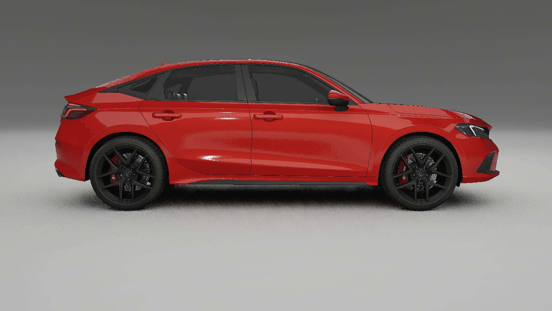 Honda Civic hatchback PPF Fólie | BLAZE TPU PPF - kompletní pre-cut kit