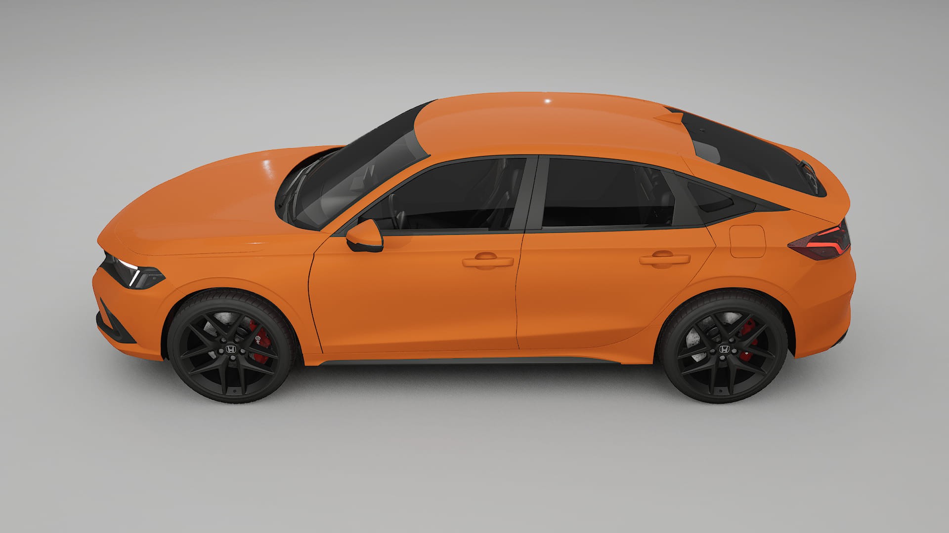 Honda Civic hatchback PPF Fólie | ROCKET TPU PPF - kompletní pre-cut kit
