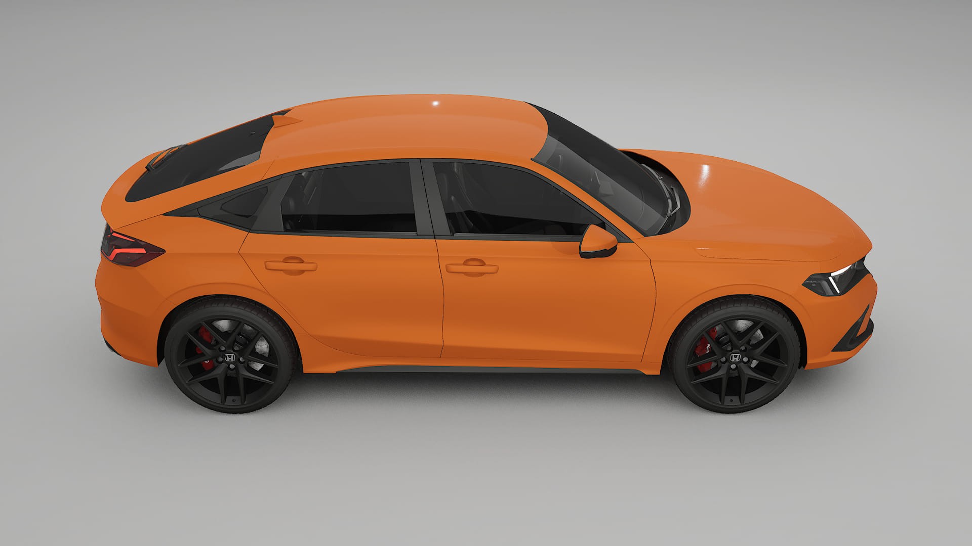 Honda Civic hatchback PPF Fólie | ROCKET TPU PPF - kompletní pre-cut kit
