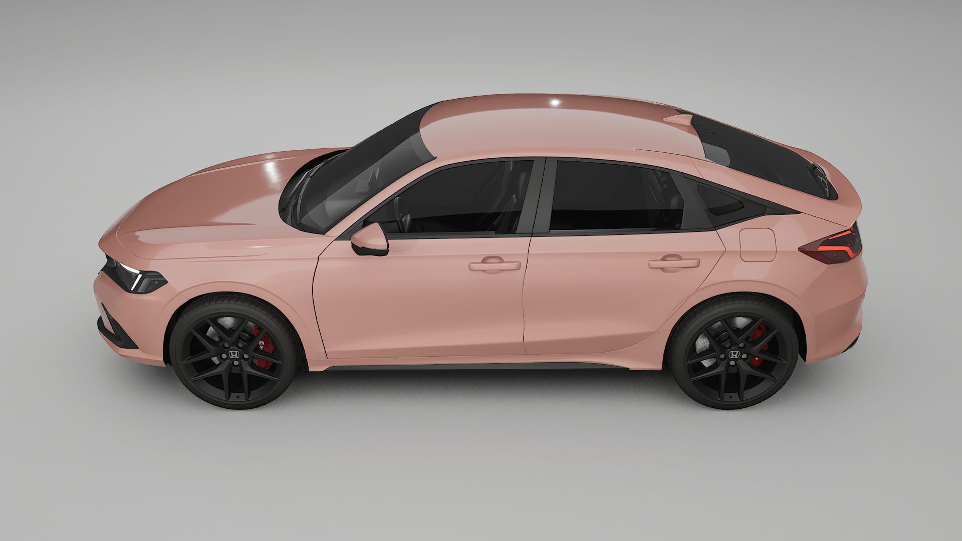 Honda Civic hatchback PPF Fólie | BLUSH TPU PPF - kompletní pre-cut kit