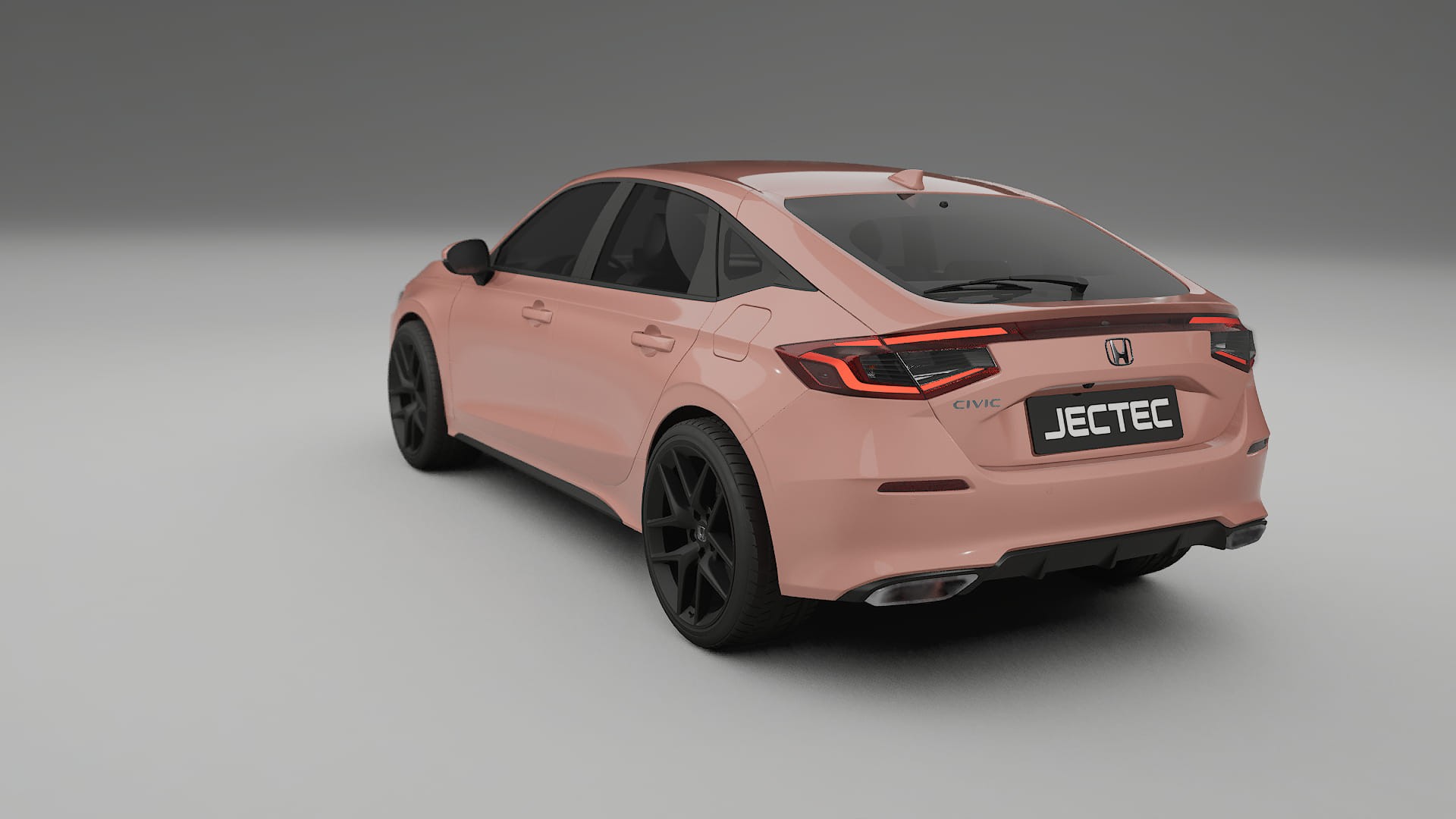 Honda Civic hatchback PPF Fólie | BLUSH TPU PPF - kompletní pre-cut kit