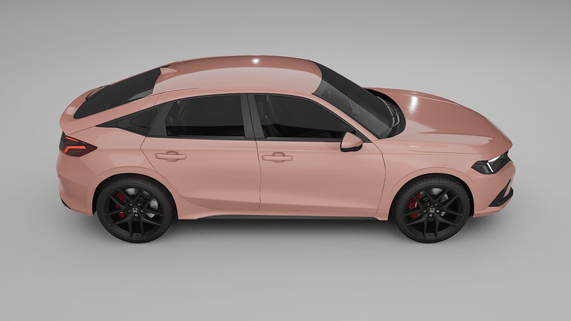 Honda Civic hatchback PPF Fólie | BLUSH TPU PPF - kompletní pre-cut kit
