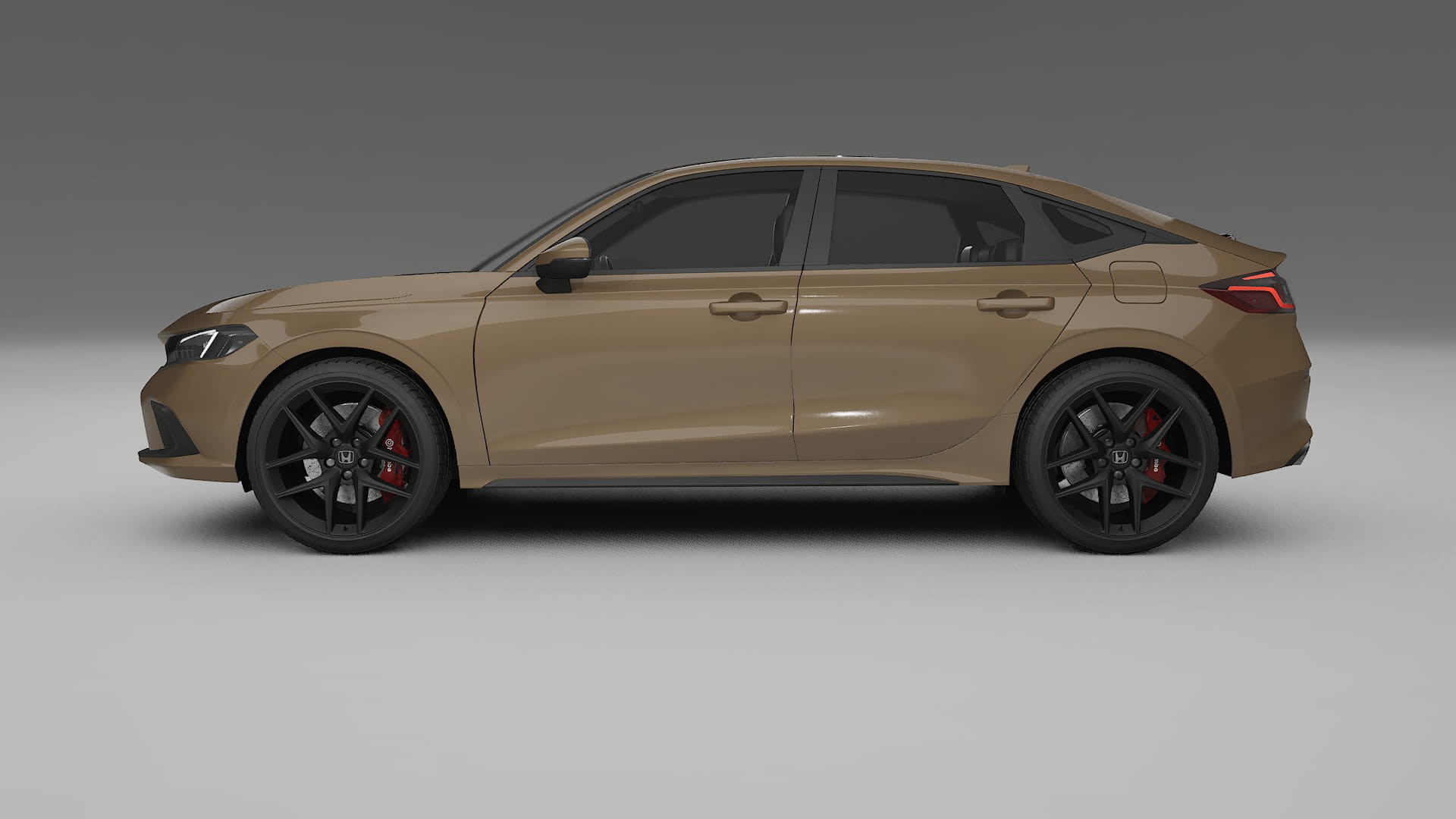 Honda Civic hatchback PPF Fólie | SAHARA TPU PPF - kompletní pre-cut kit