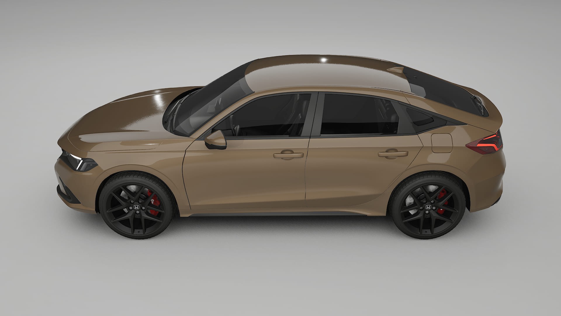 Honda Civic hatchback PPF Fólie | SAHARA TPU PPF - kompletní pre-cut kit