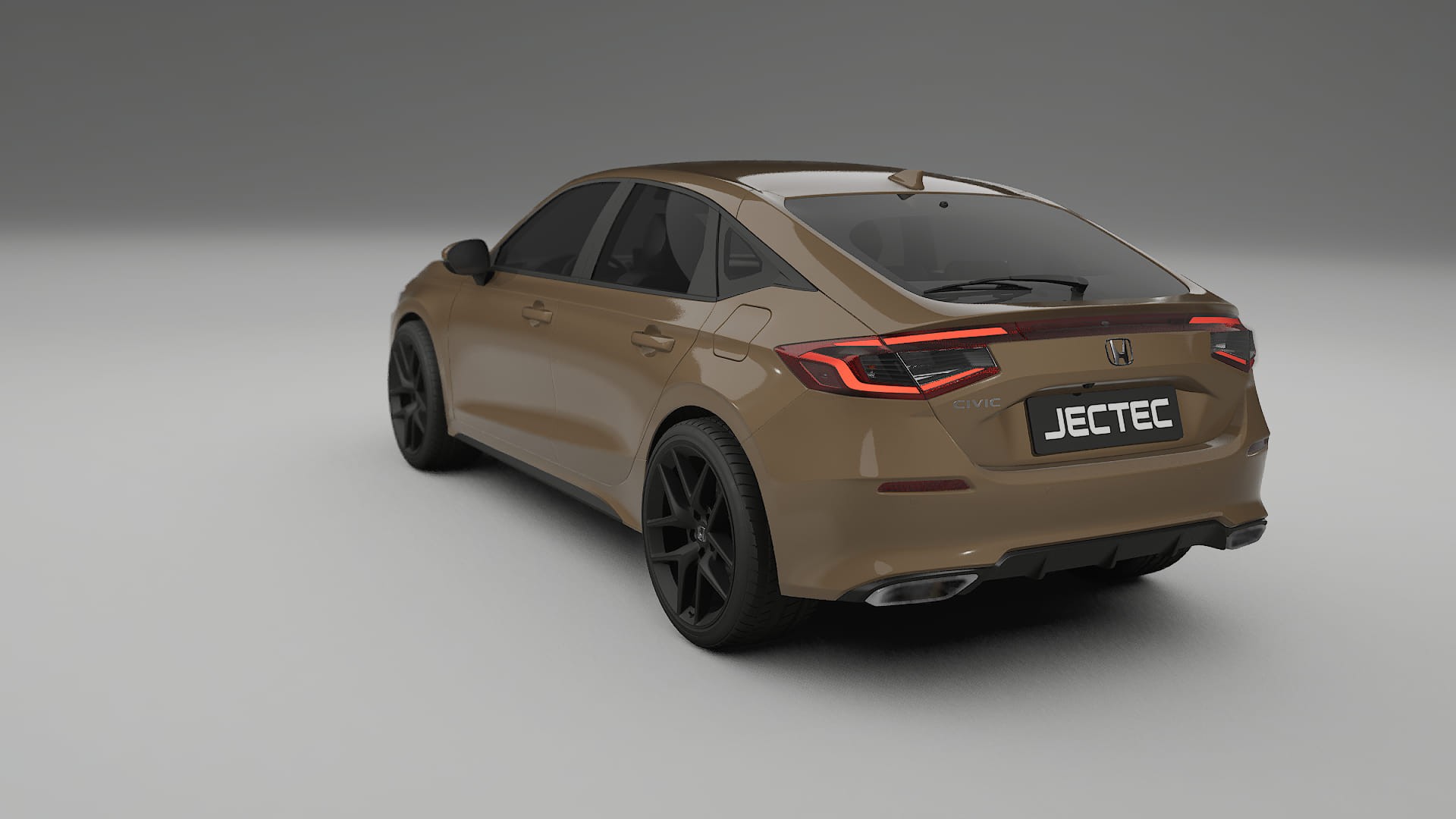 Honda Civic hatchback PPF Fólie | SAHARA TPU PPF - kompletní pre-cut kit