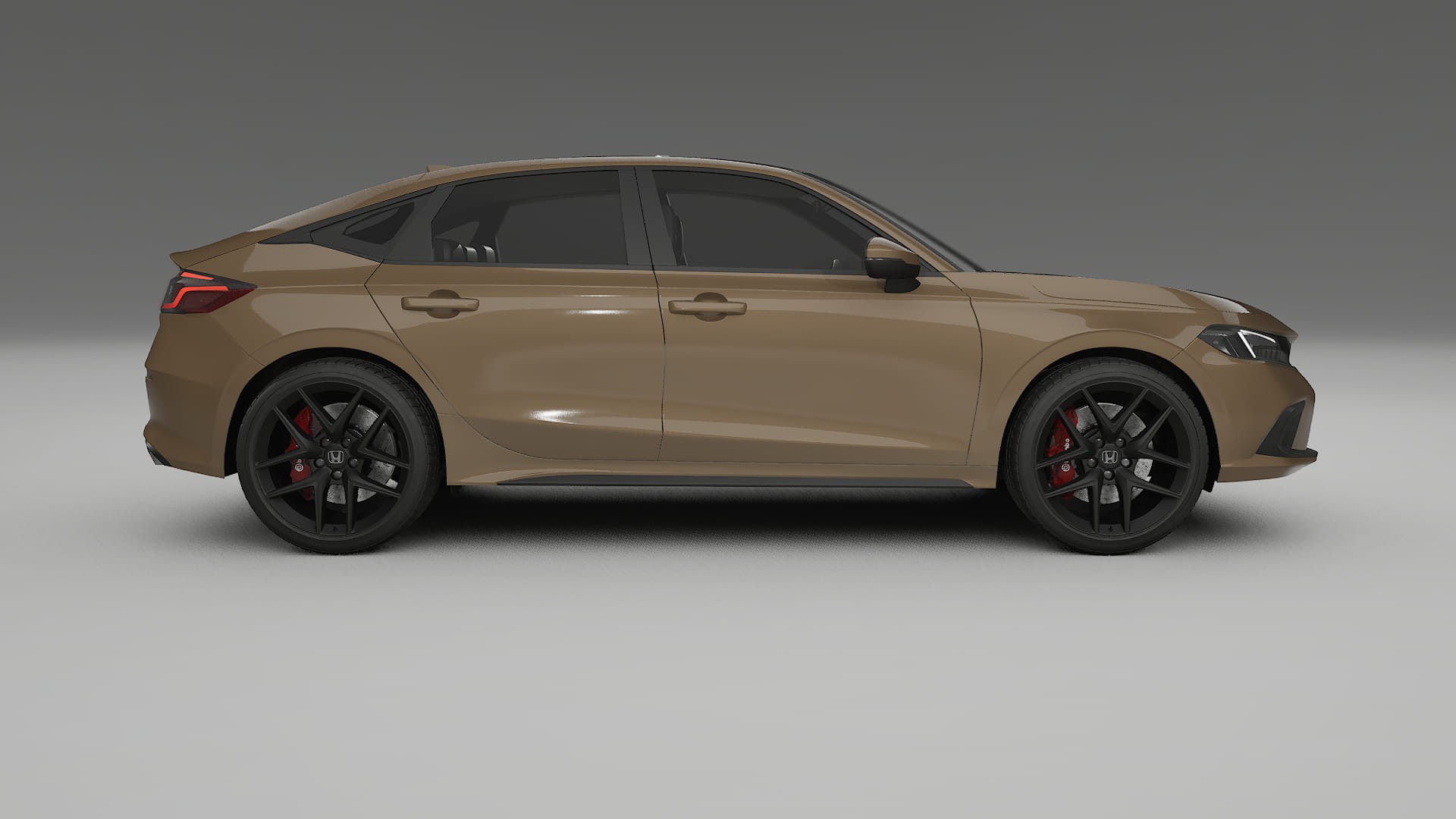 Honda Civic hatchback PPF Fólie | SAHARA TPU PPF - kompletní pre-cut kit