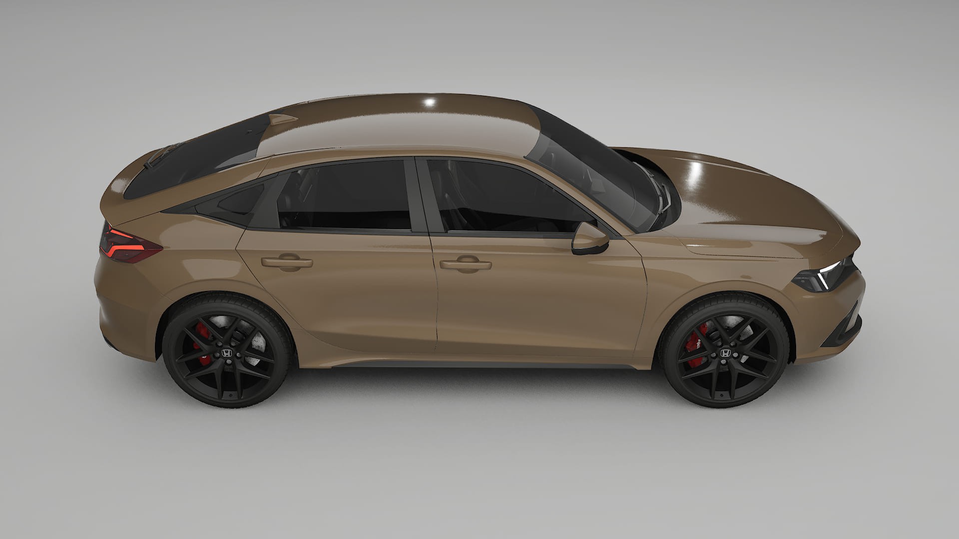 Honda Civic hatchback PPF Fólie | SAHARA TPU PPF - kompletní pre-cut kit