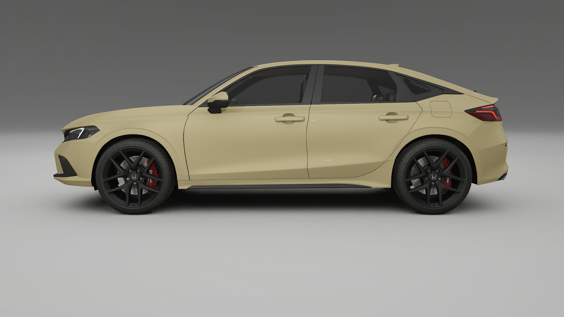 Honda Civic hatchback PPF Fólie | SAND TPU PPF - kompletní pre-cut kit