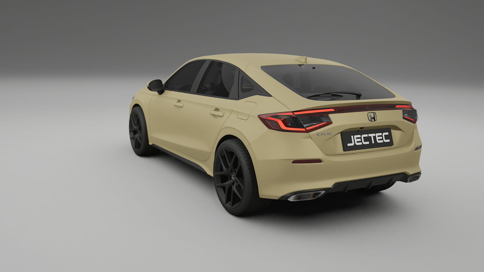 Honda Civic hatchback PPF Fólie | SAND TPU PPF - kompletní pre-cut kit