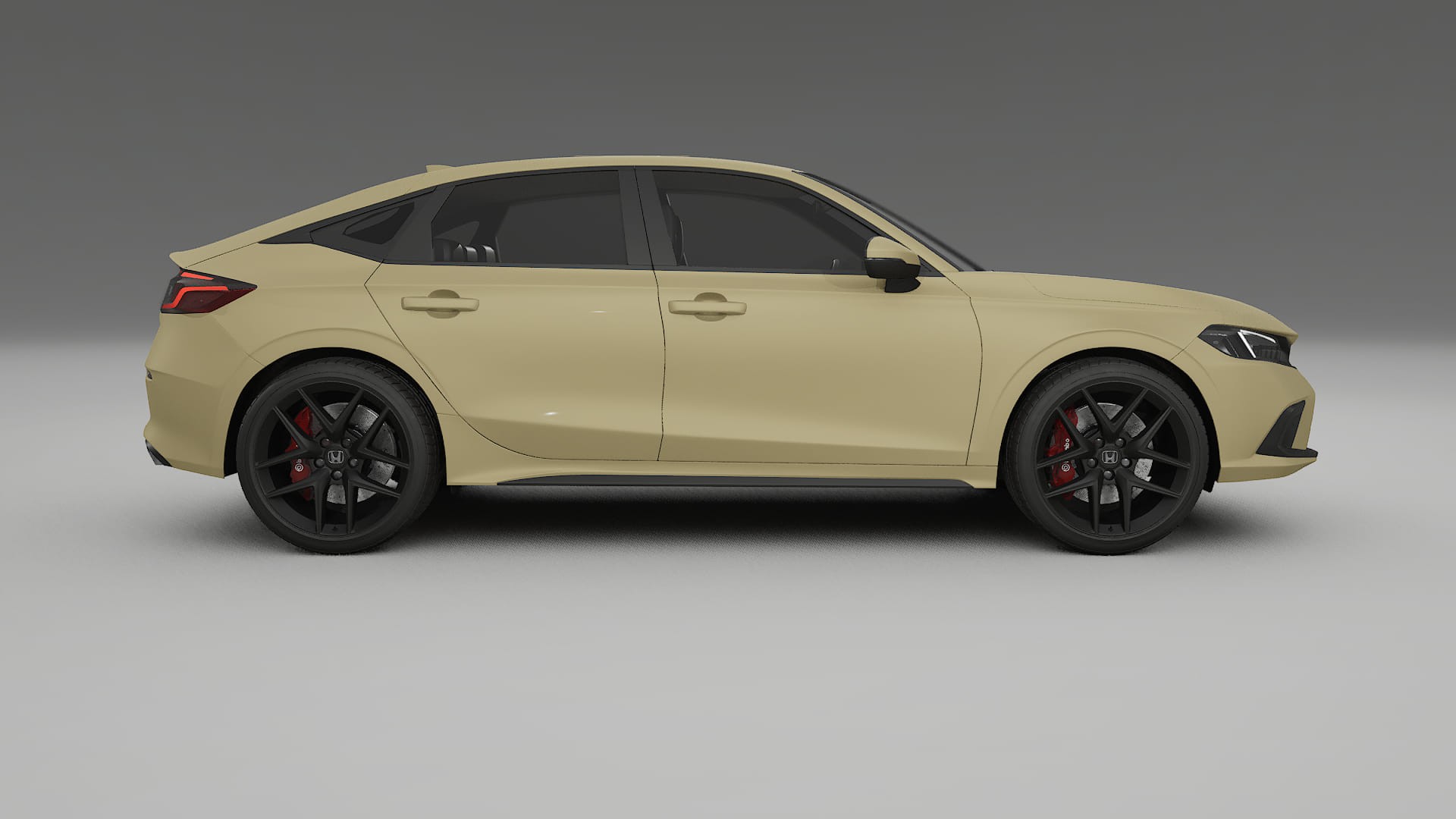 Honda Civic hatchback PPF Fólie | SAND TPU PPF - kompletní pre-cut kit
