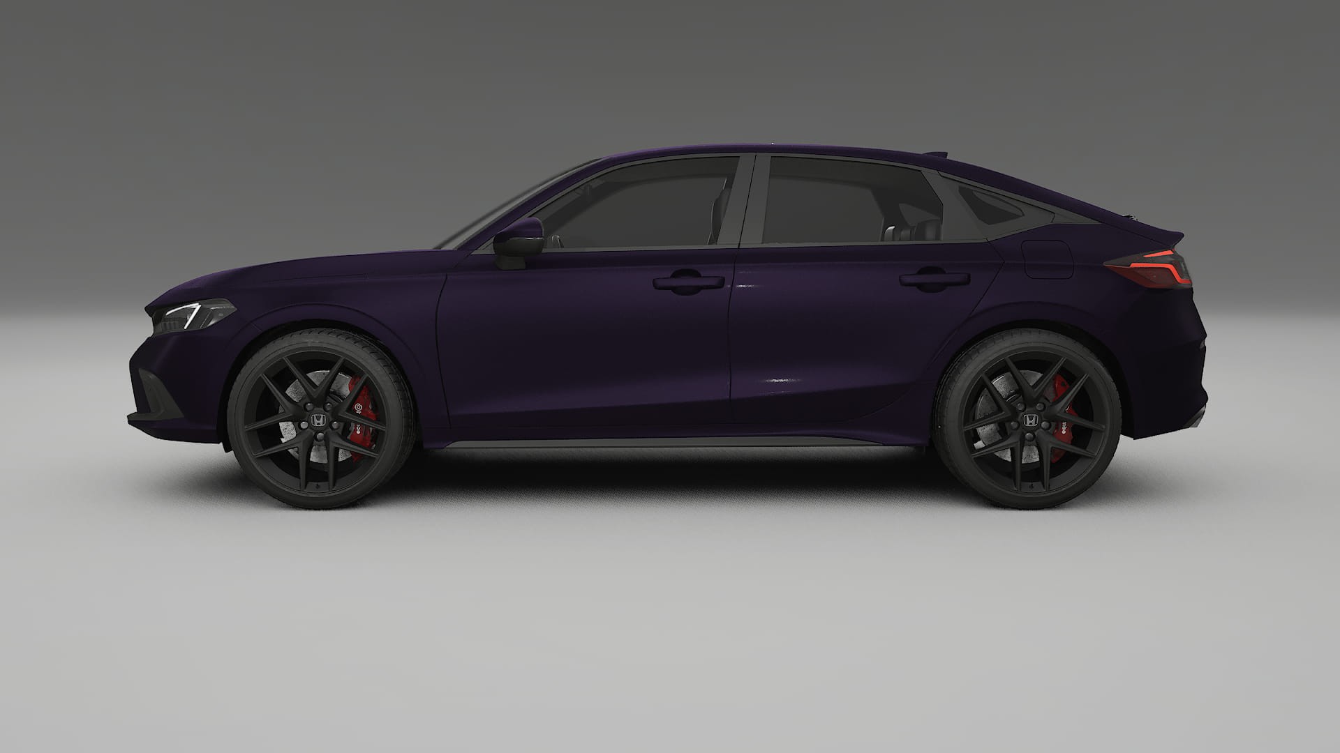 Honda Civic hatchback PPF Fólie | VIOLET TPU PPF - kompletní pre-cut kit