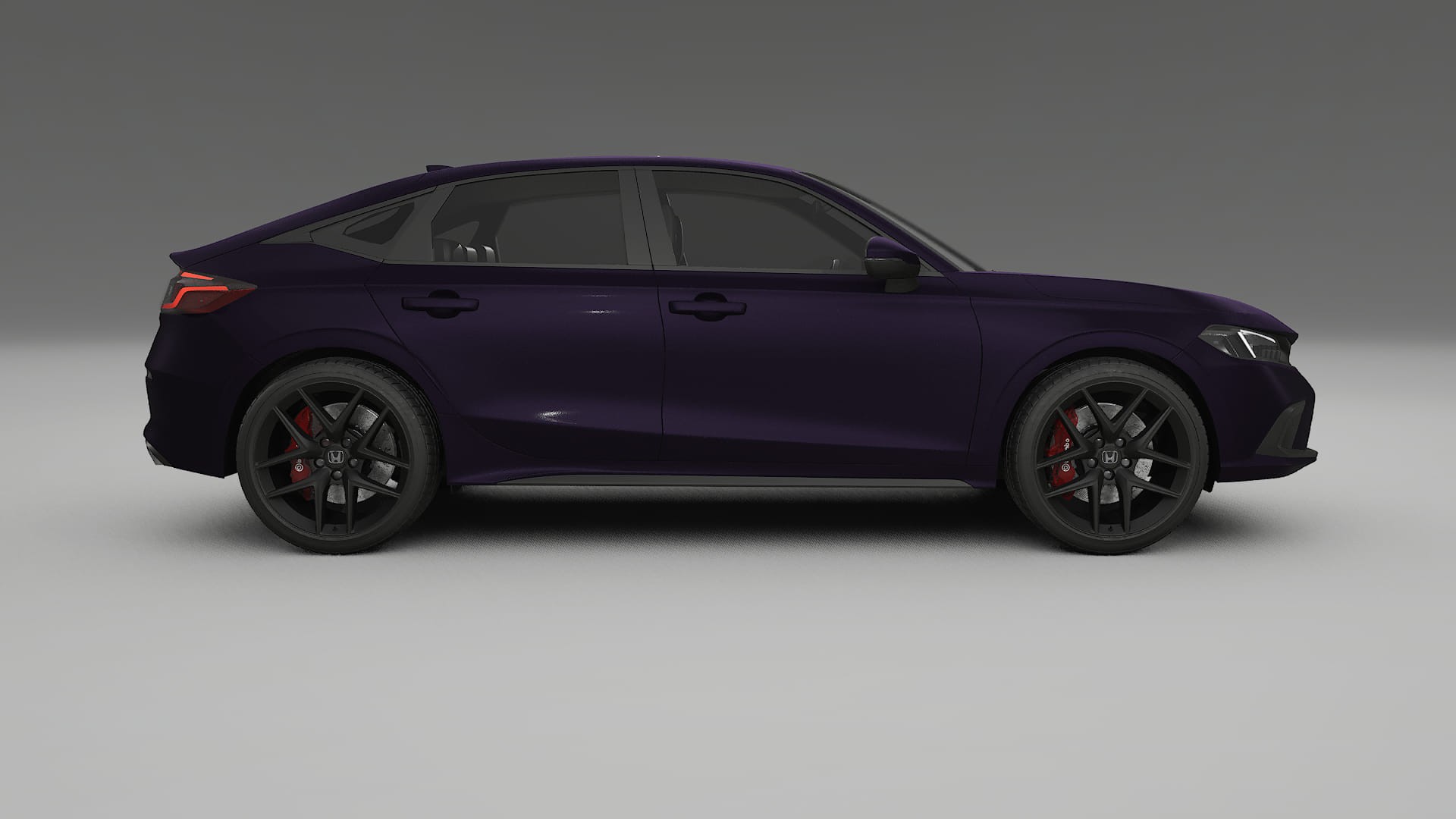 Honda Civic hatchback PPF Fólie | VIOLET TPU PPF - kompletní pre-cut kit