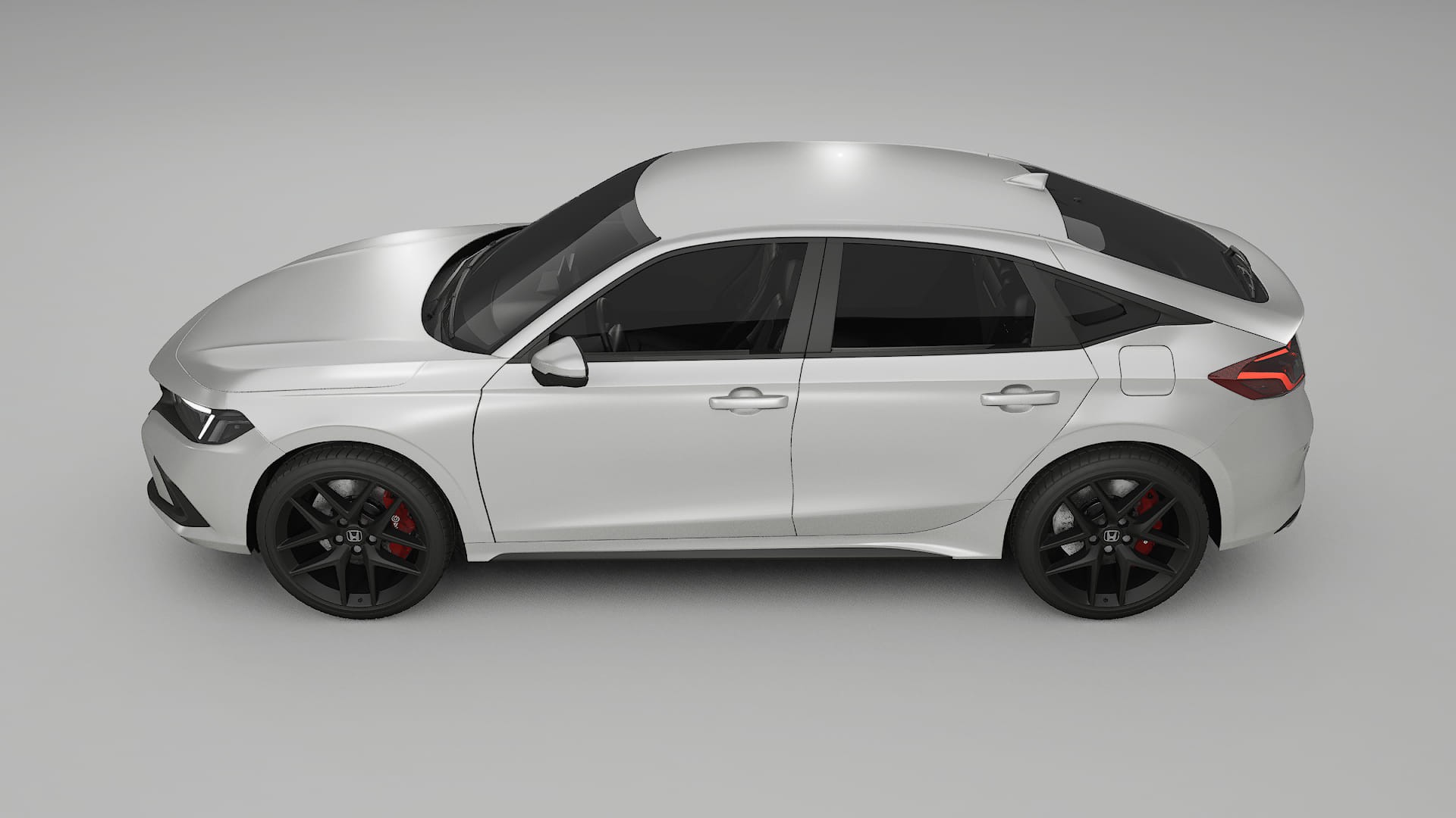 Honda Civic hatchback PPF Fólie | OPAL TPU PPF - kompletní pre-cut kit