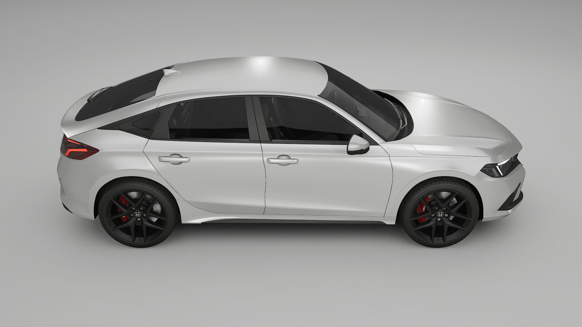 Honda Civic hatchback PPF Fólie | OPAL TPU PPF - kompletní pre-cut kit