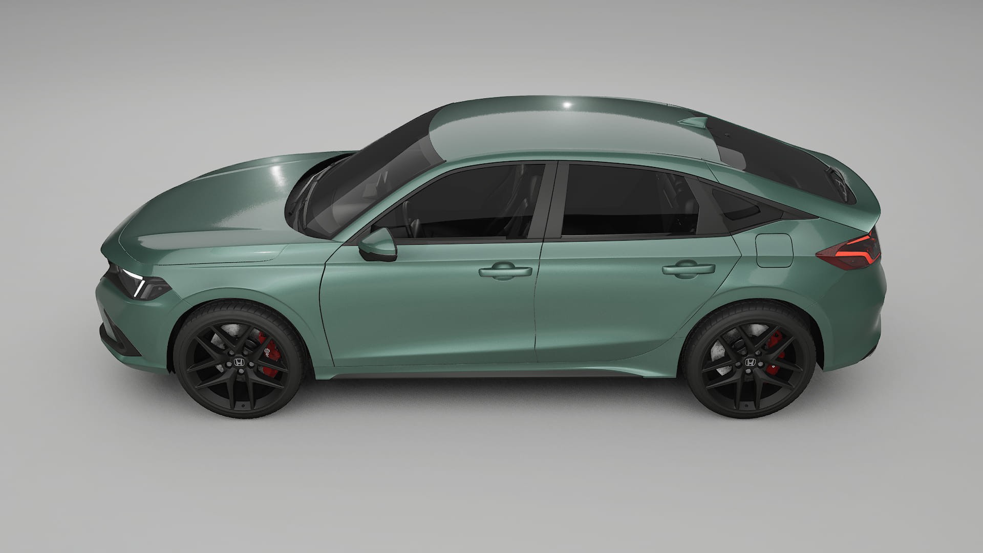 Honda Civic hatchback PPF Fólie | EVERGREEN TPU PPF - kompletní pre-cut kit