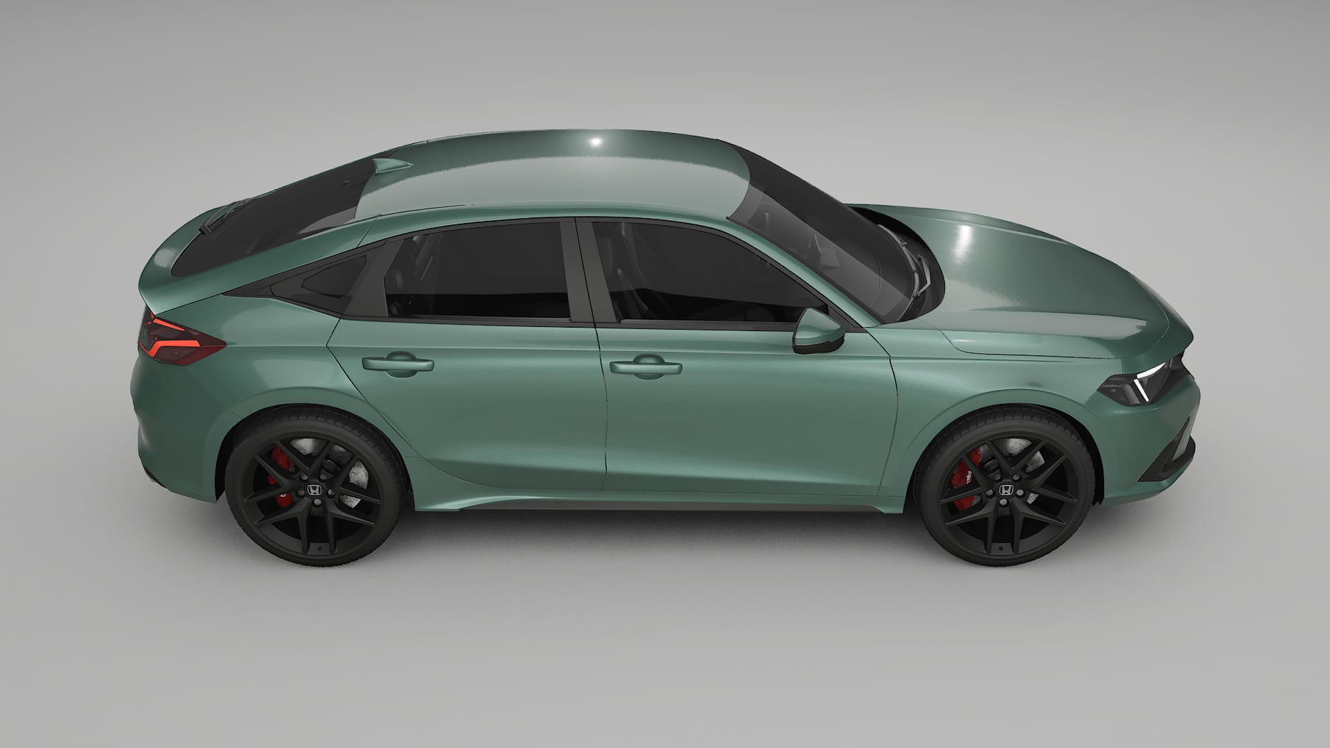 Honda Civic hatchback PPF Fólie | EVERGREEN TPU PPF - kompletní pre-cut kit