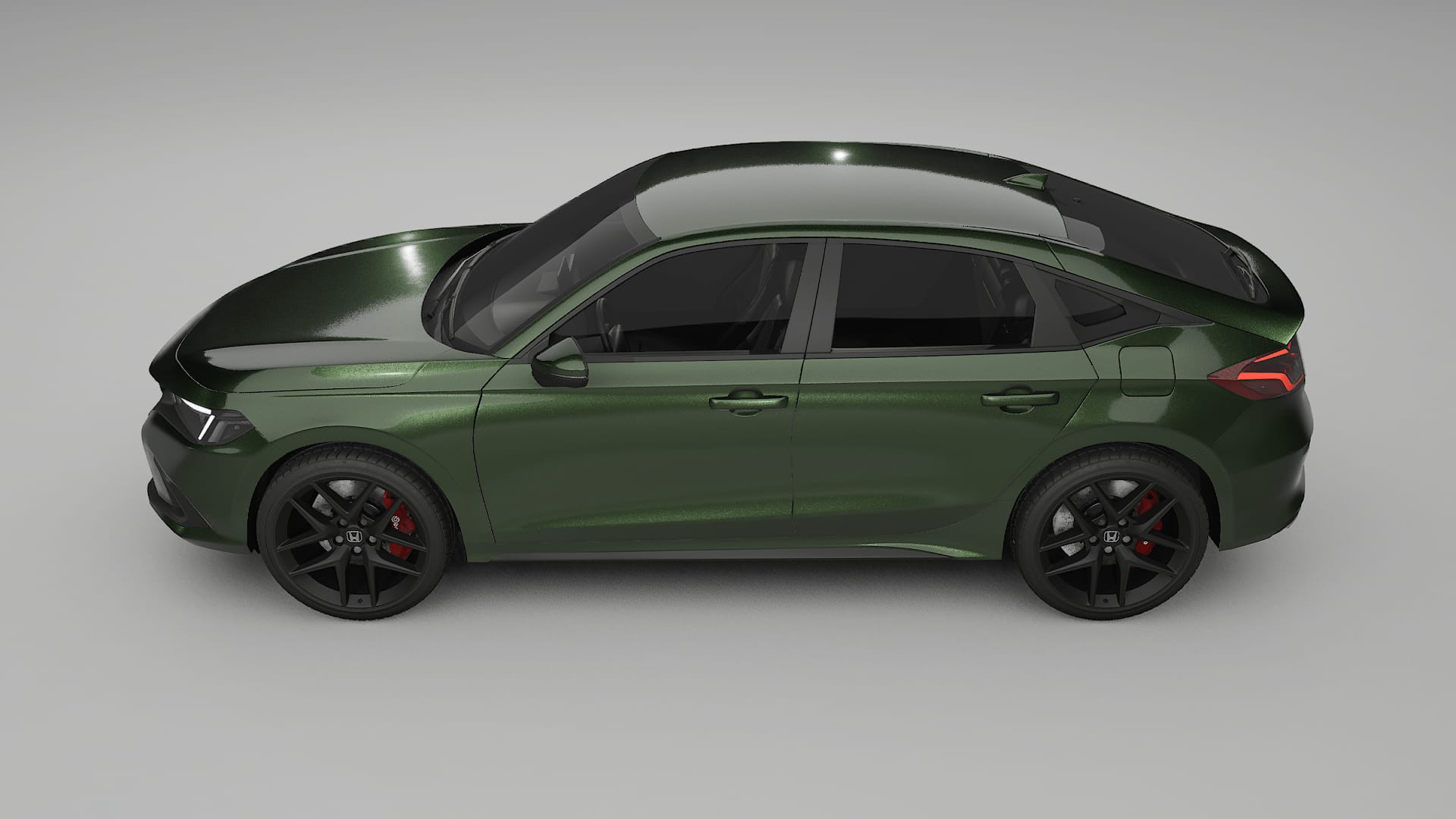 Honda Civic hatchback PPF Fólie | LAGOON TPU PPF - kompletní pre-cut kit