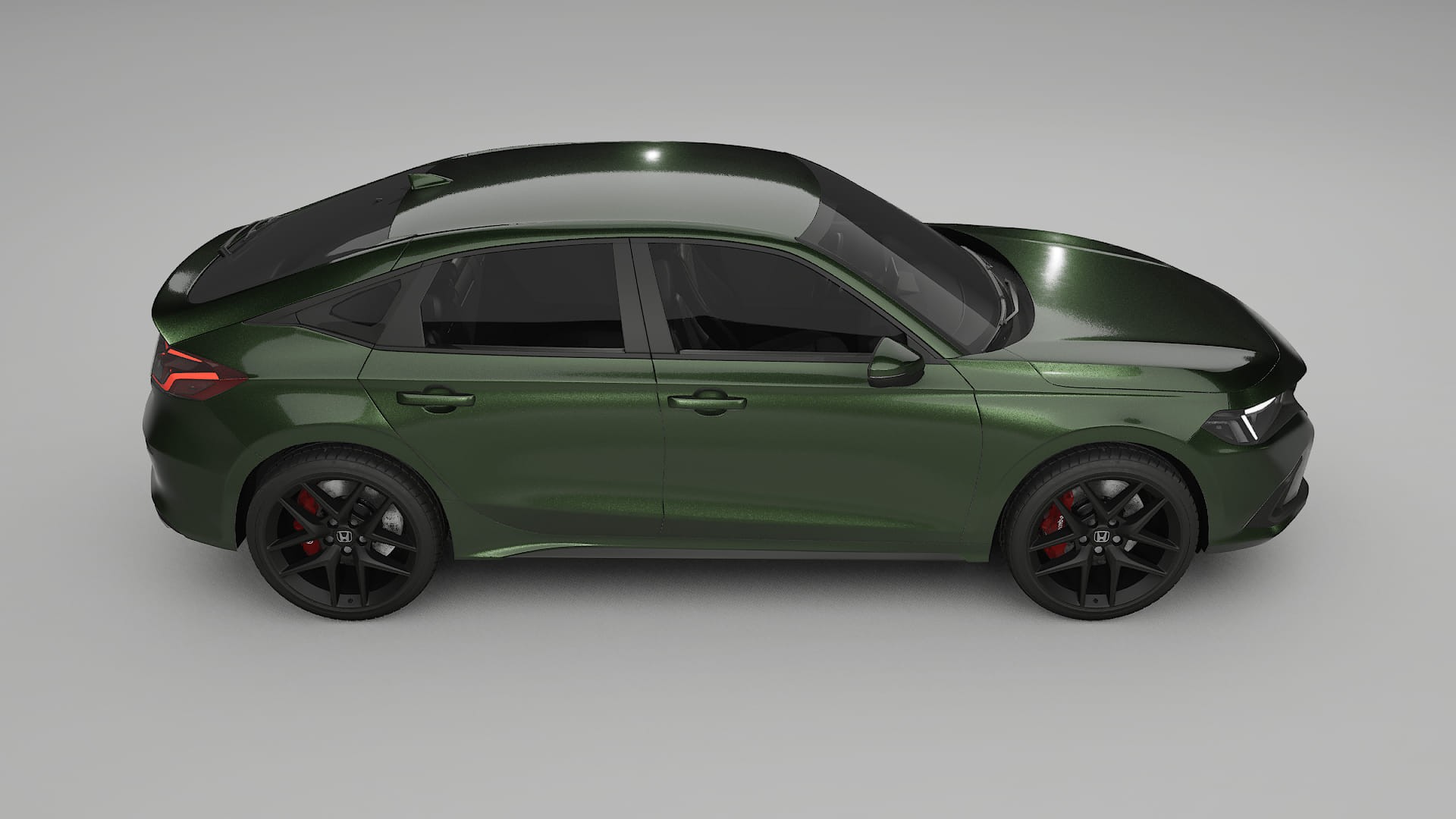 Honda Civic hatchback PPF Fólie | LAGOON TPU PPF - kompletní pre-cut kit