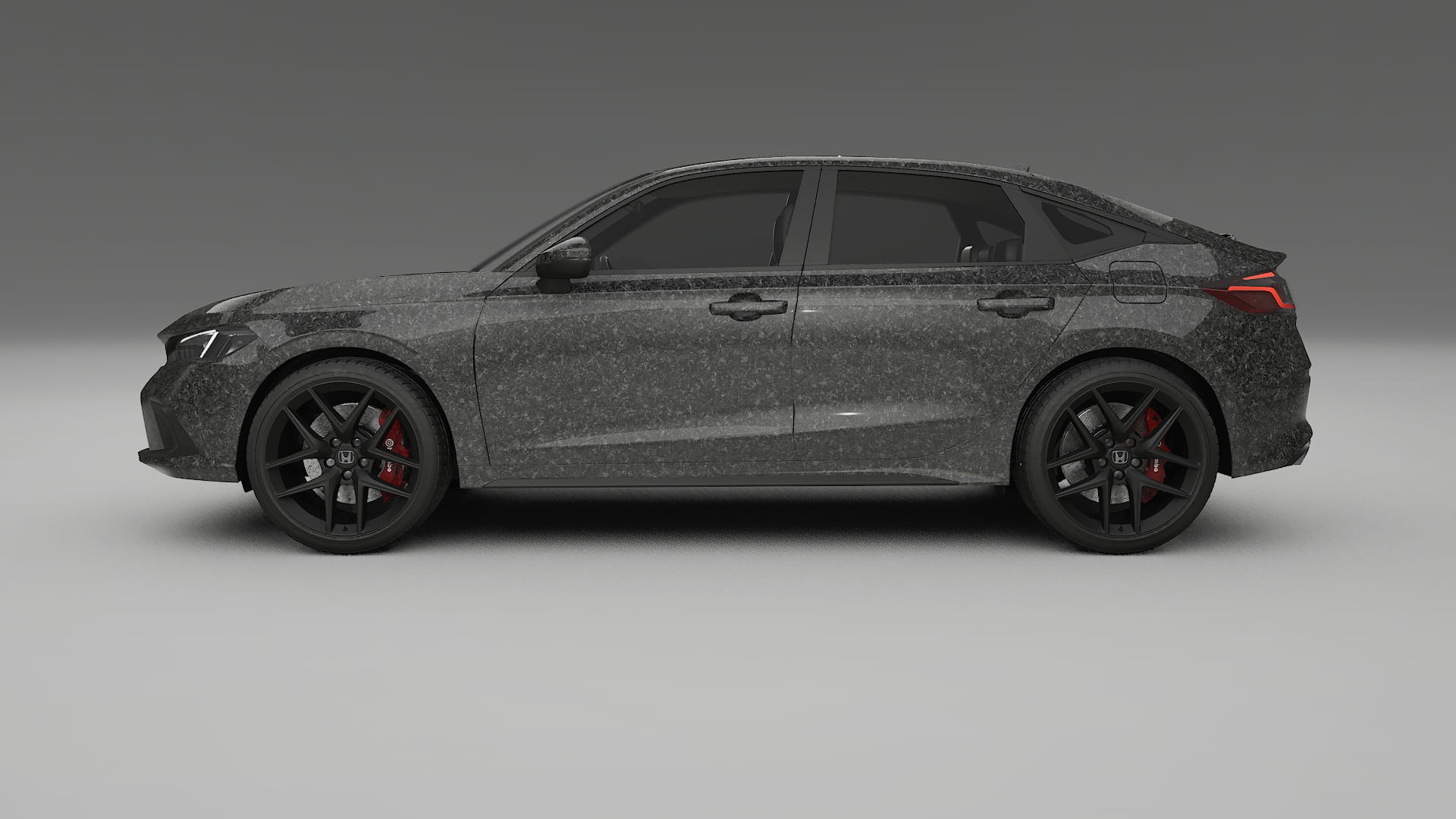 Honda Civic hatchback PPF Fólie | FORGED S TPU PPF - kompletní pre-cut kit