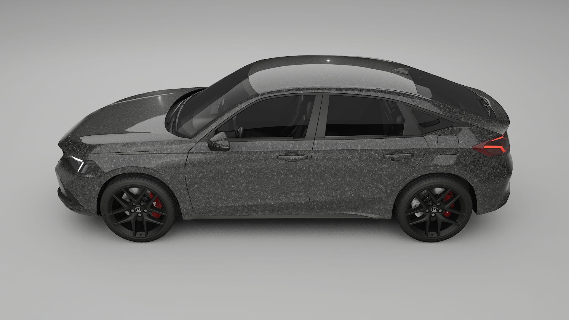Honda Civic hatchback PPF Fólie | FORGED S TPU PPF - kompletní pre-cut kit